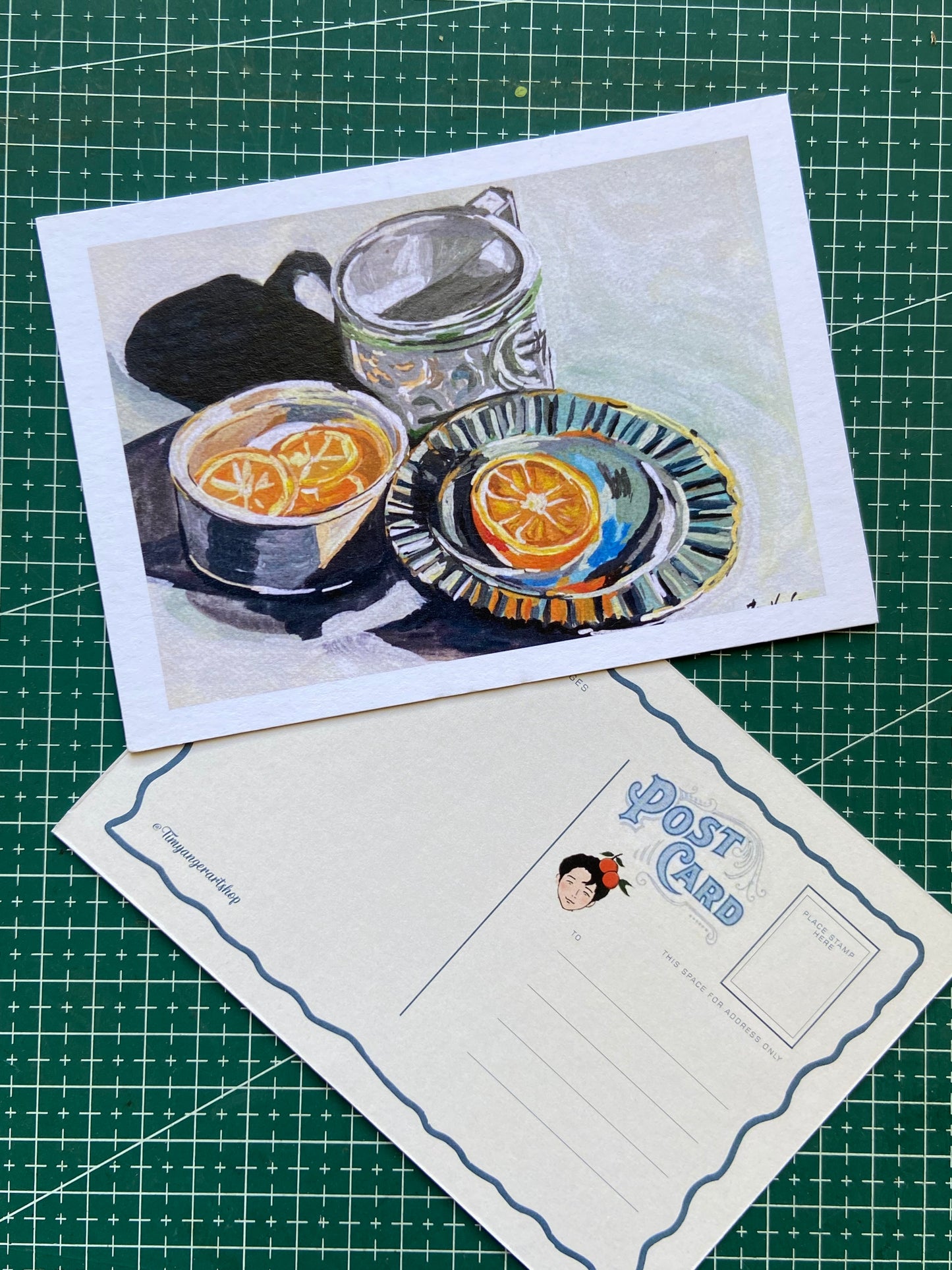 Fine china Postcard
