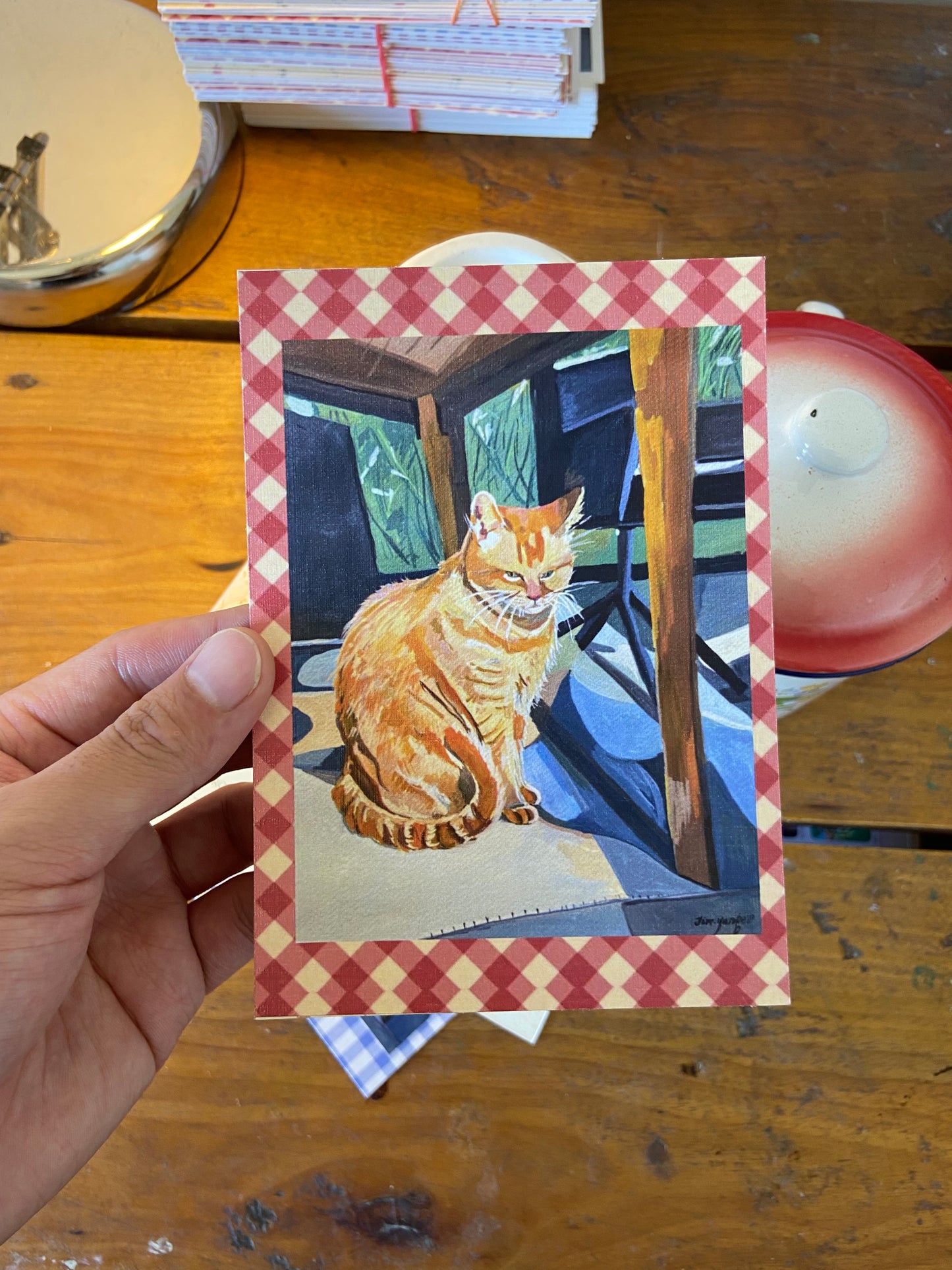 Biggie The cat postcards