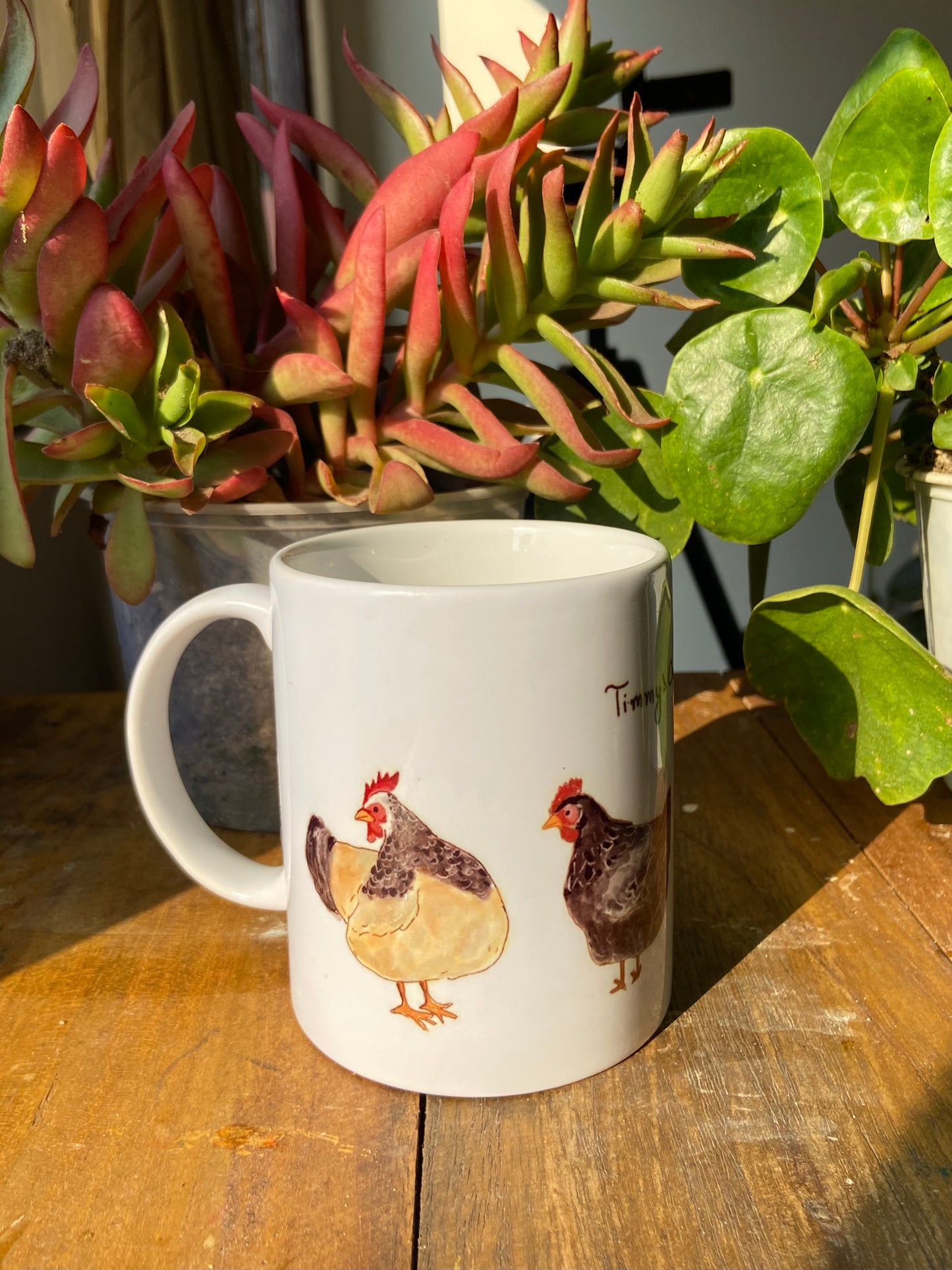 Timmy’s Chickens coffee Mugs