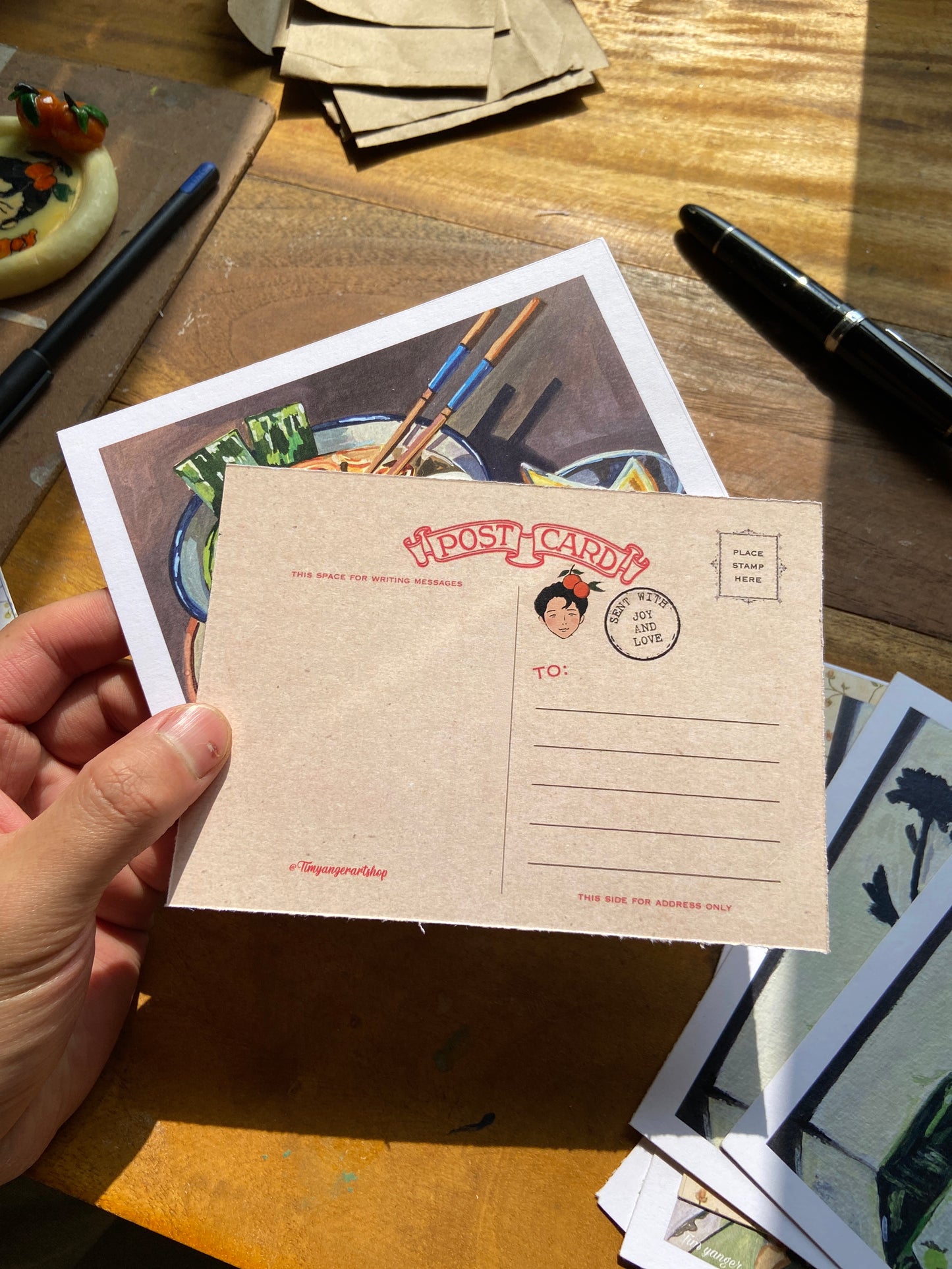 Bowl of Ramen postcards