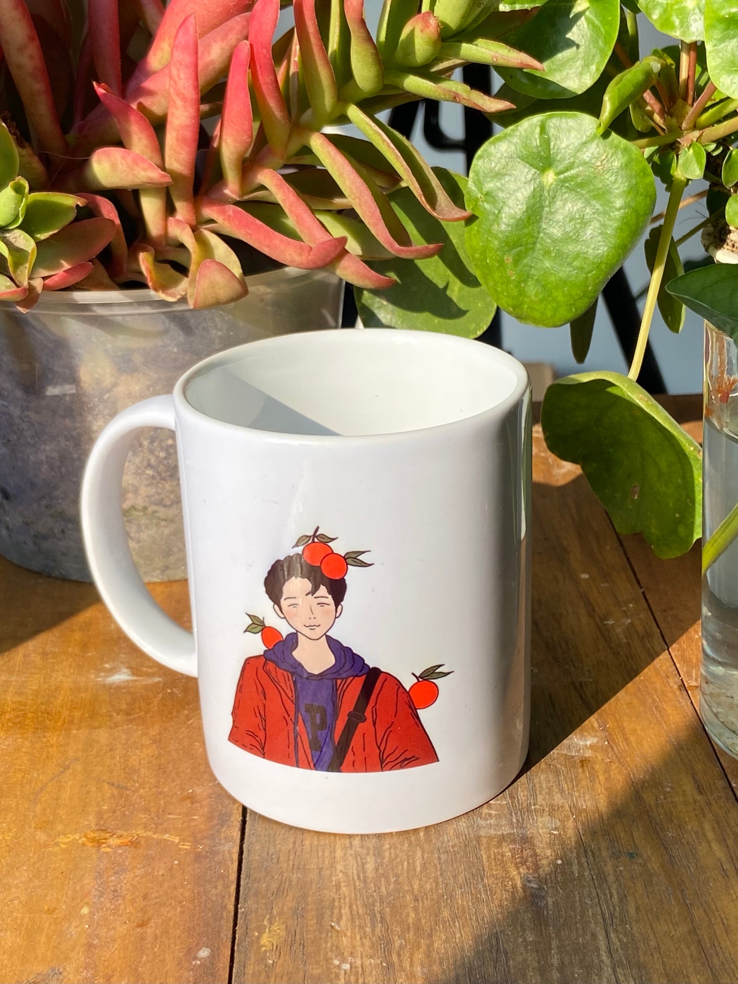Timmy’s peel into Happiness mug