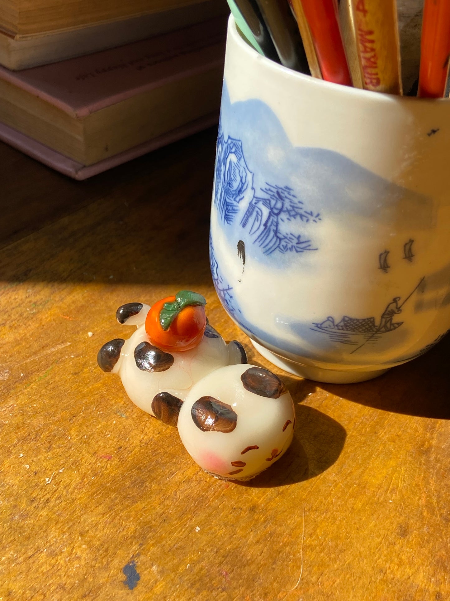 Timmy’s Table friend ( Sleepy Orange cat)