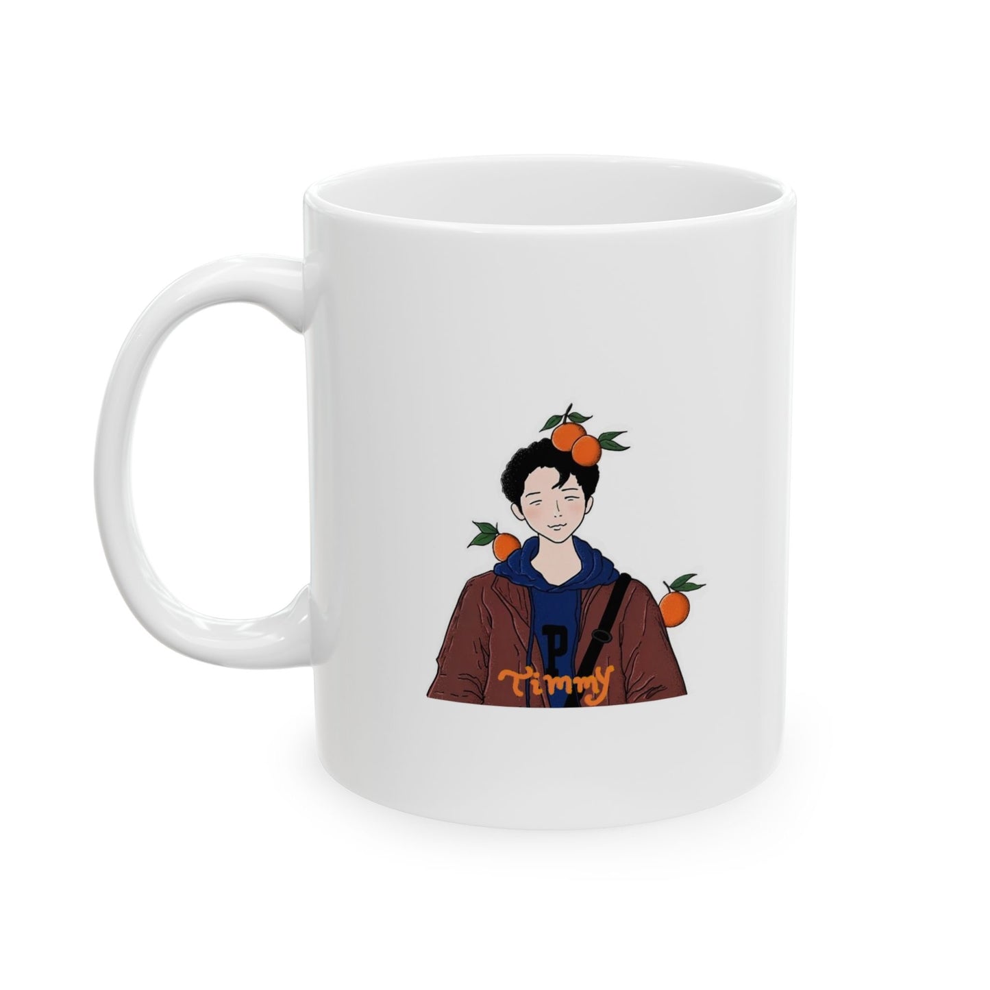 Timmy’s peel into Happiness mug