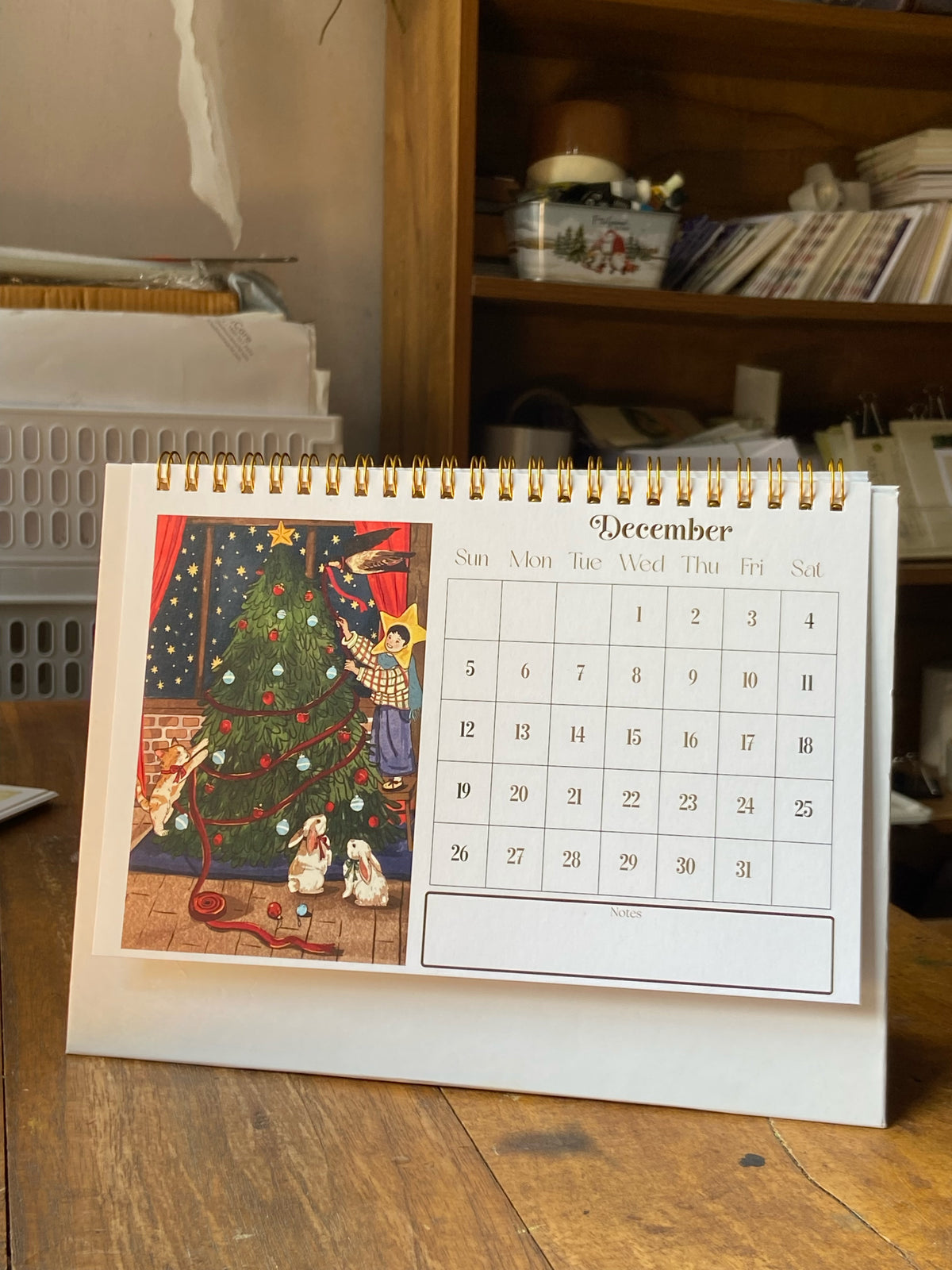 2027 childhood nostalgia table calendar Pre order