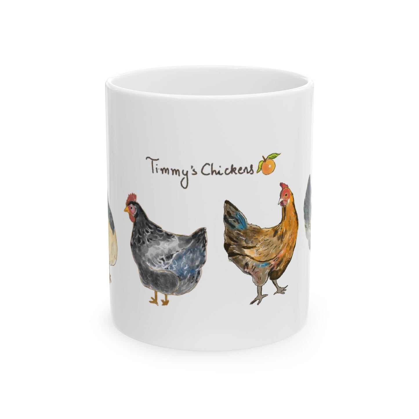 Timmy’s Chickens coffee Mugs