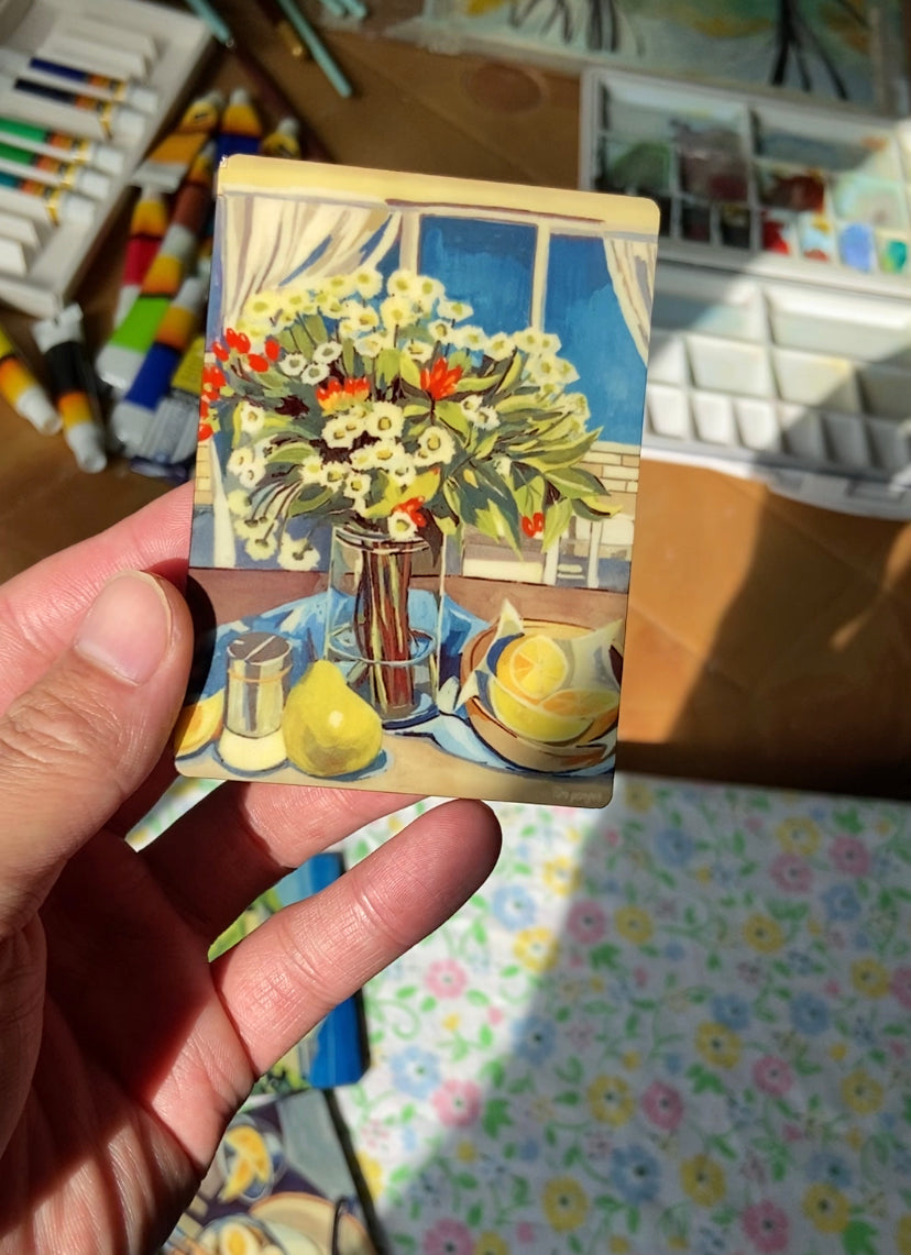 Summer flowers Fridge magnets