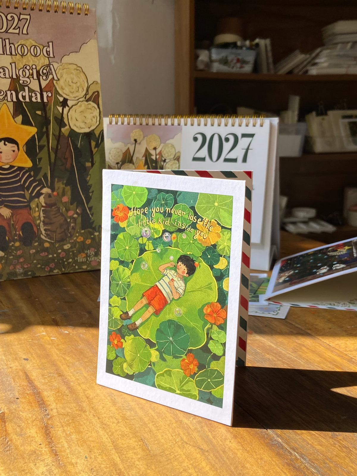 Kid Inside you greeting card