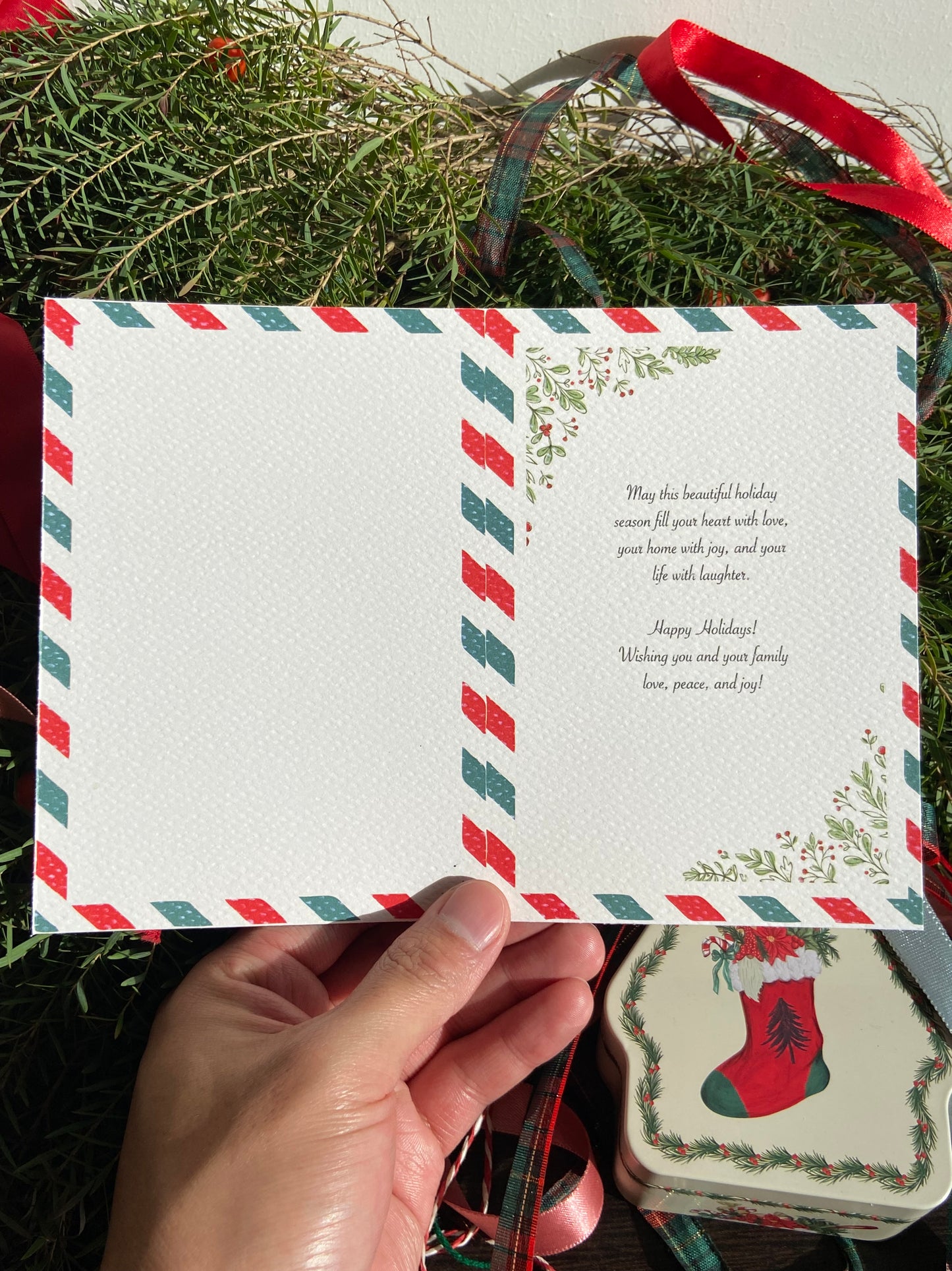 Christmas ornaments cards