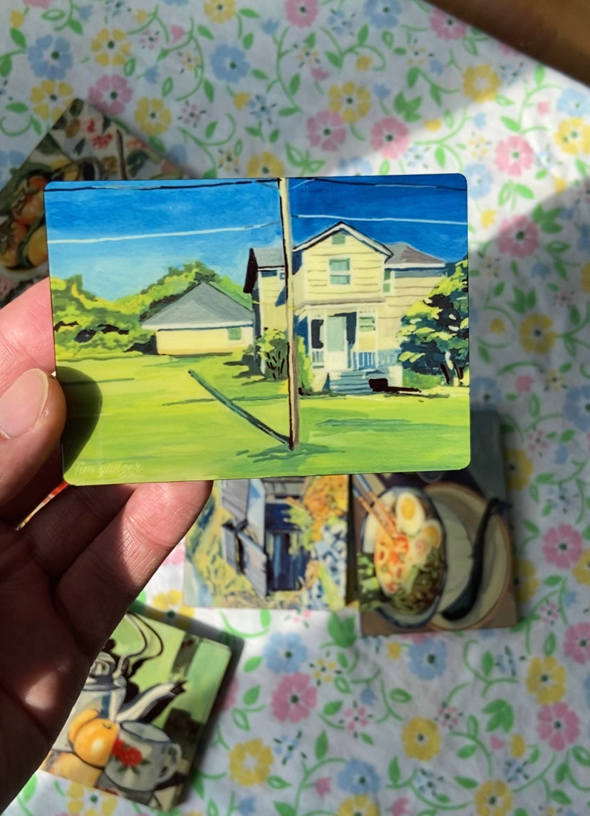 Texas Home fridge magnet