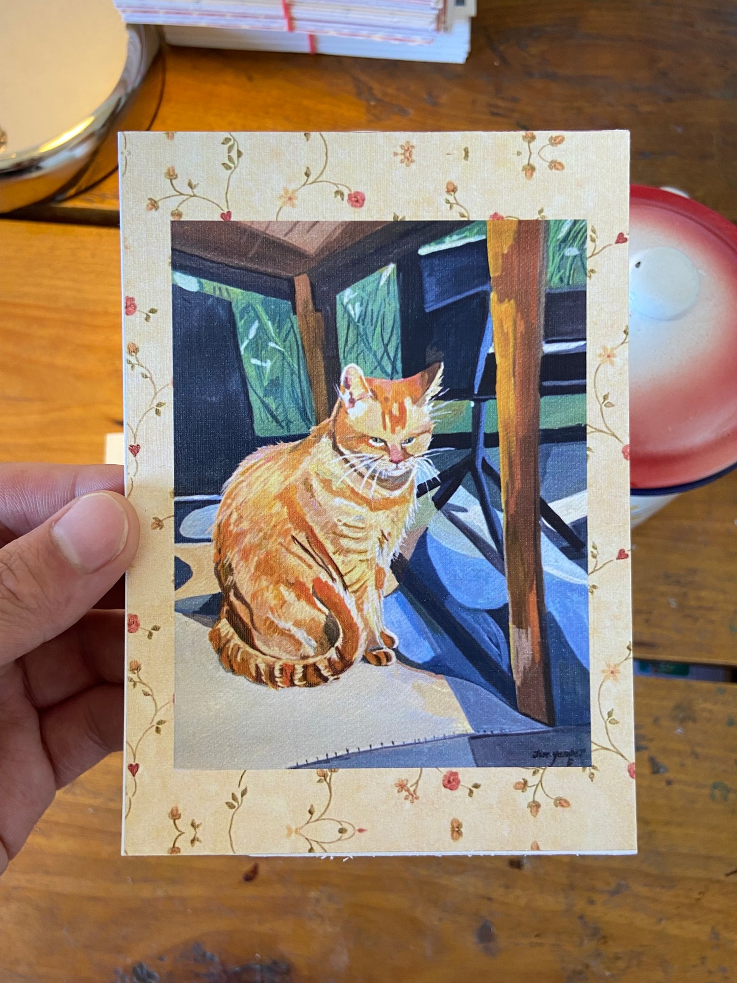 Biggie The cat postcards
