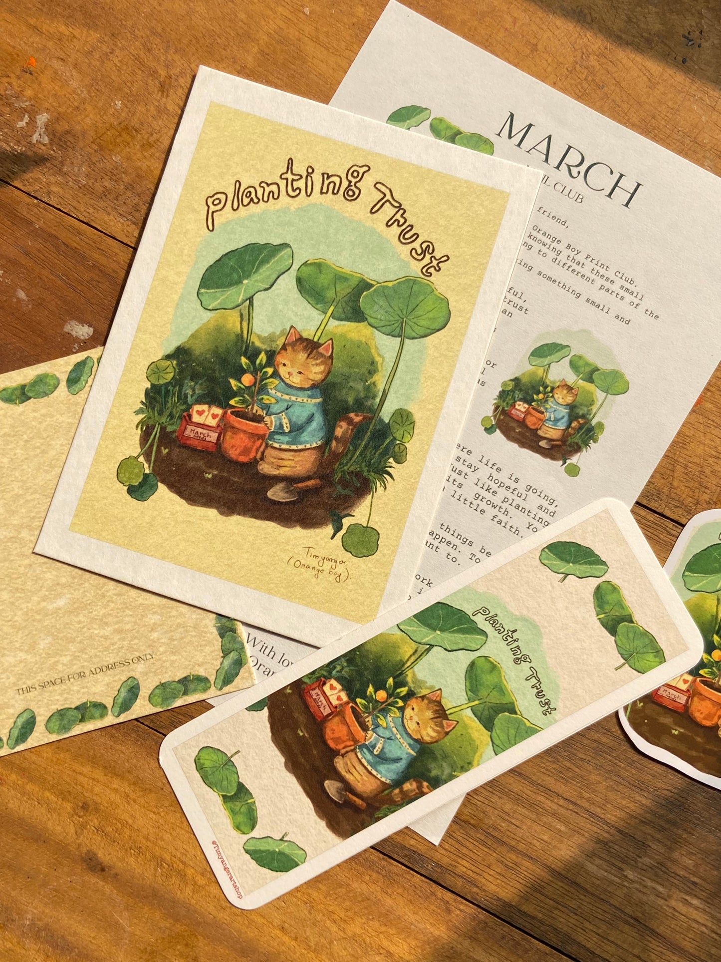 MARCH PRINTS ~Planting Trust