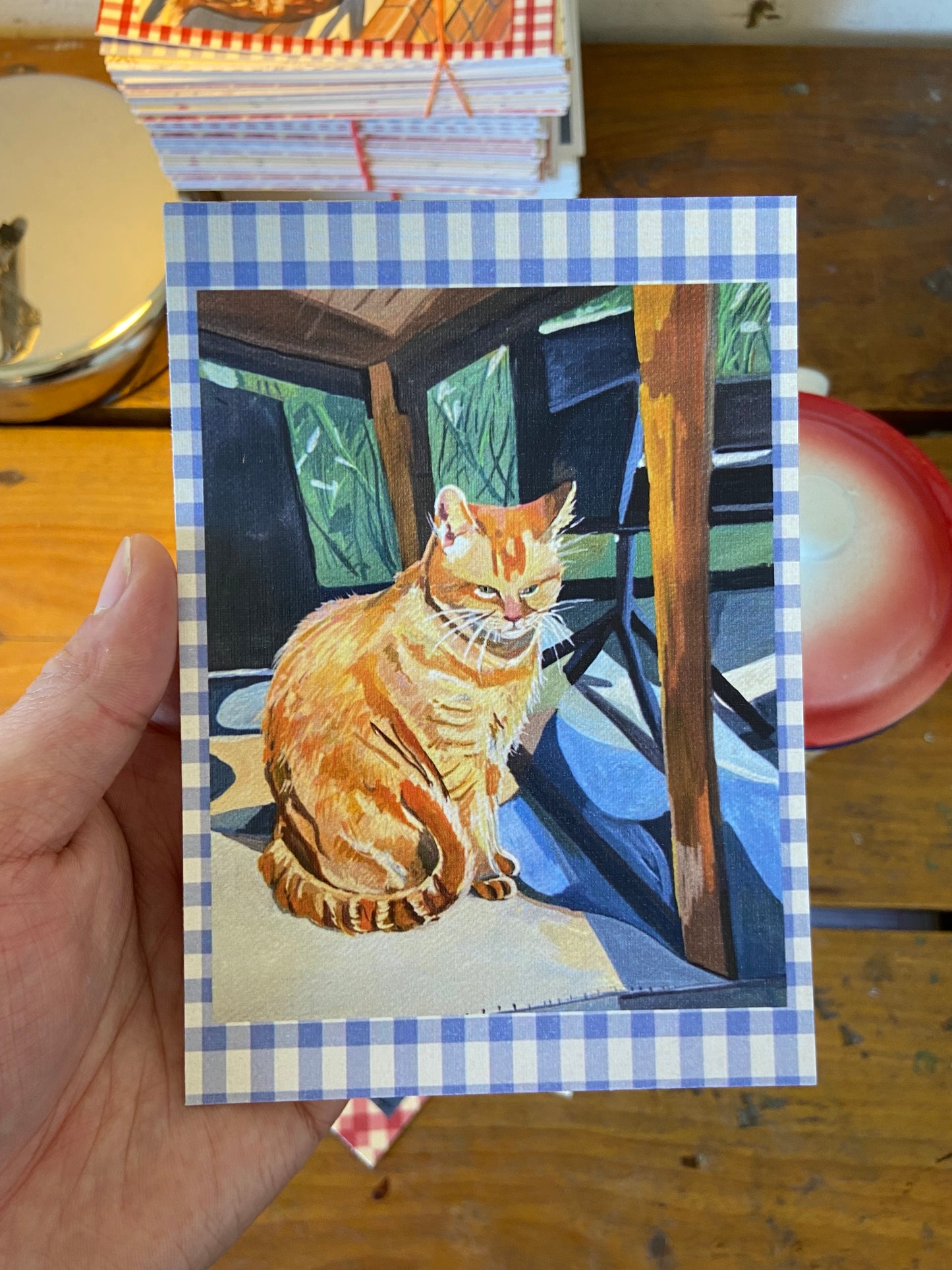 Biggie The cat postcards