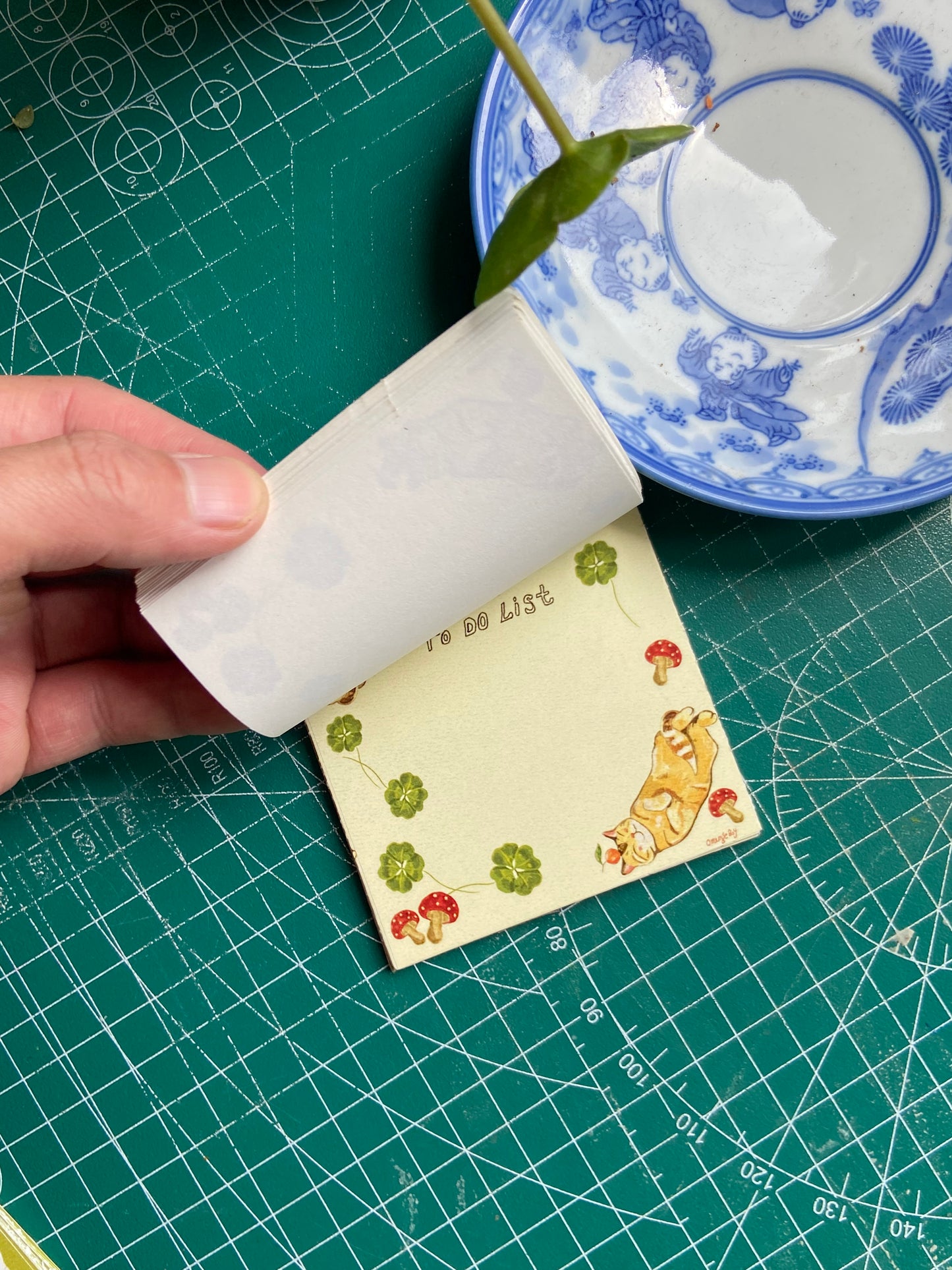 Fall to do list notepad