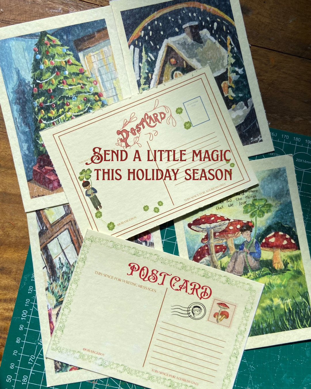 Wish we had more time Postcard