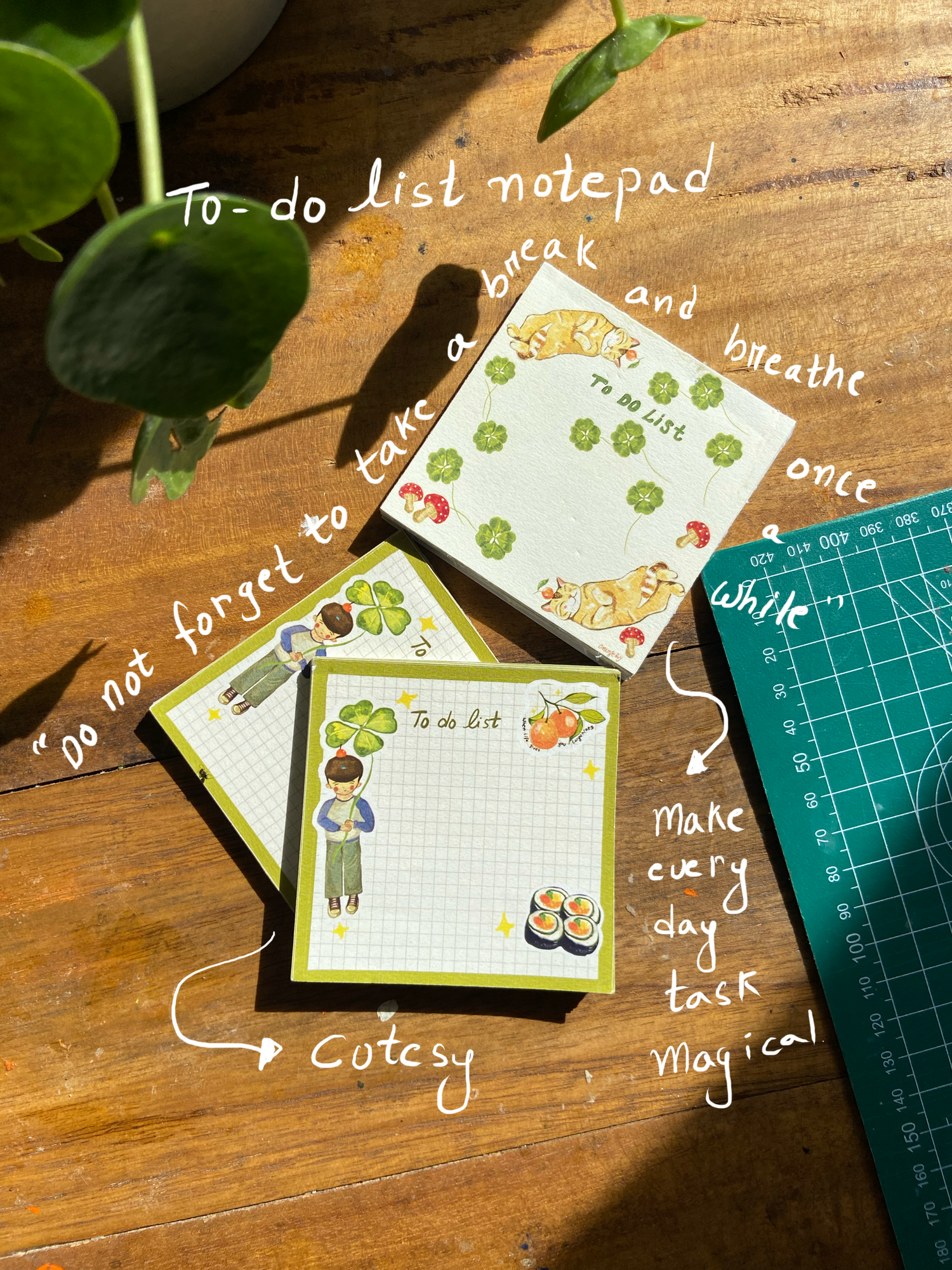 To do list notepad & stickers