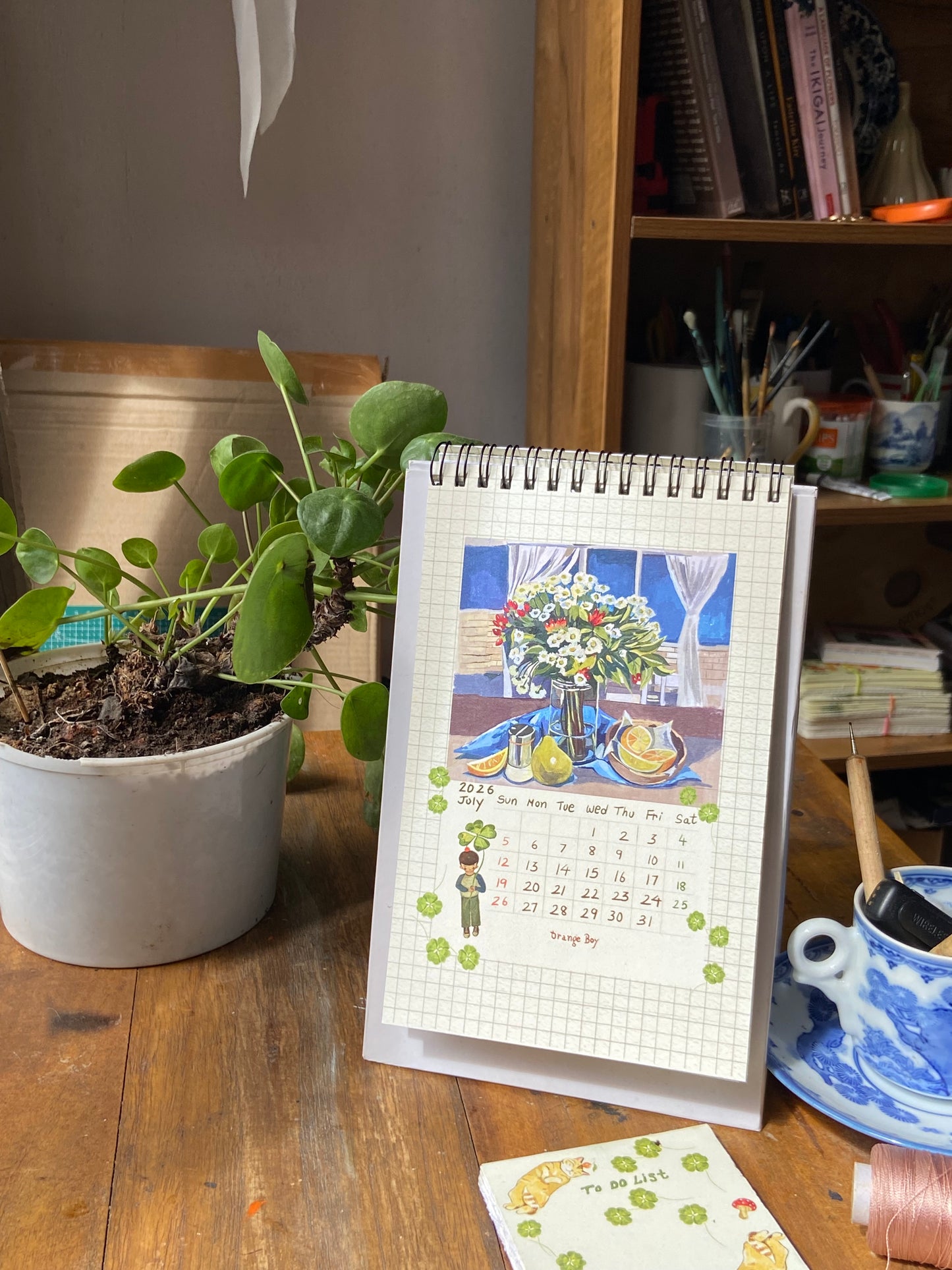 Pre order Orange boy 2026 Nostalgia Calendar