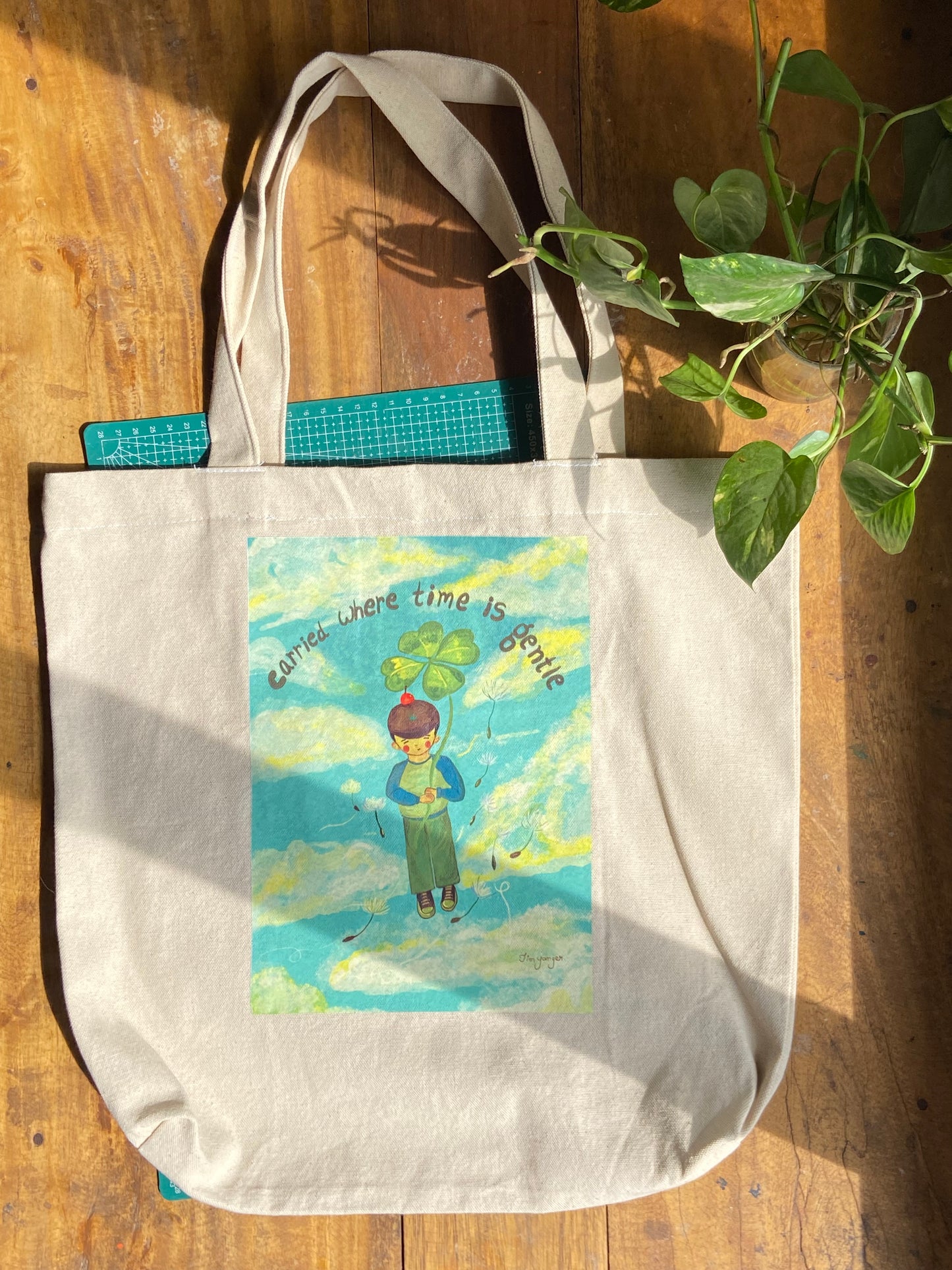 Pre order Little Orange boy tote bag