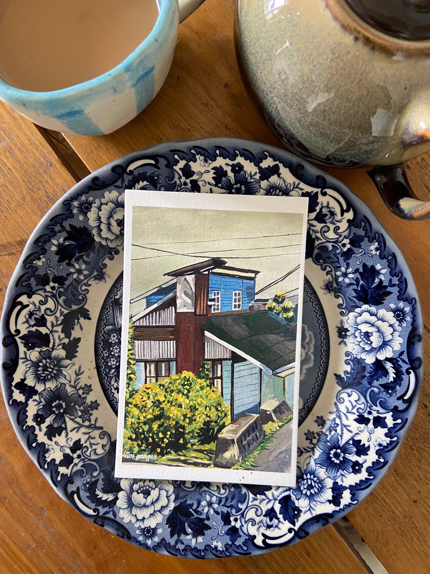 Blue house In bara basti Kohima