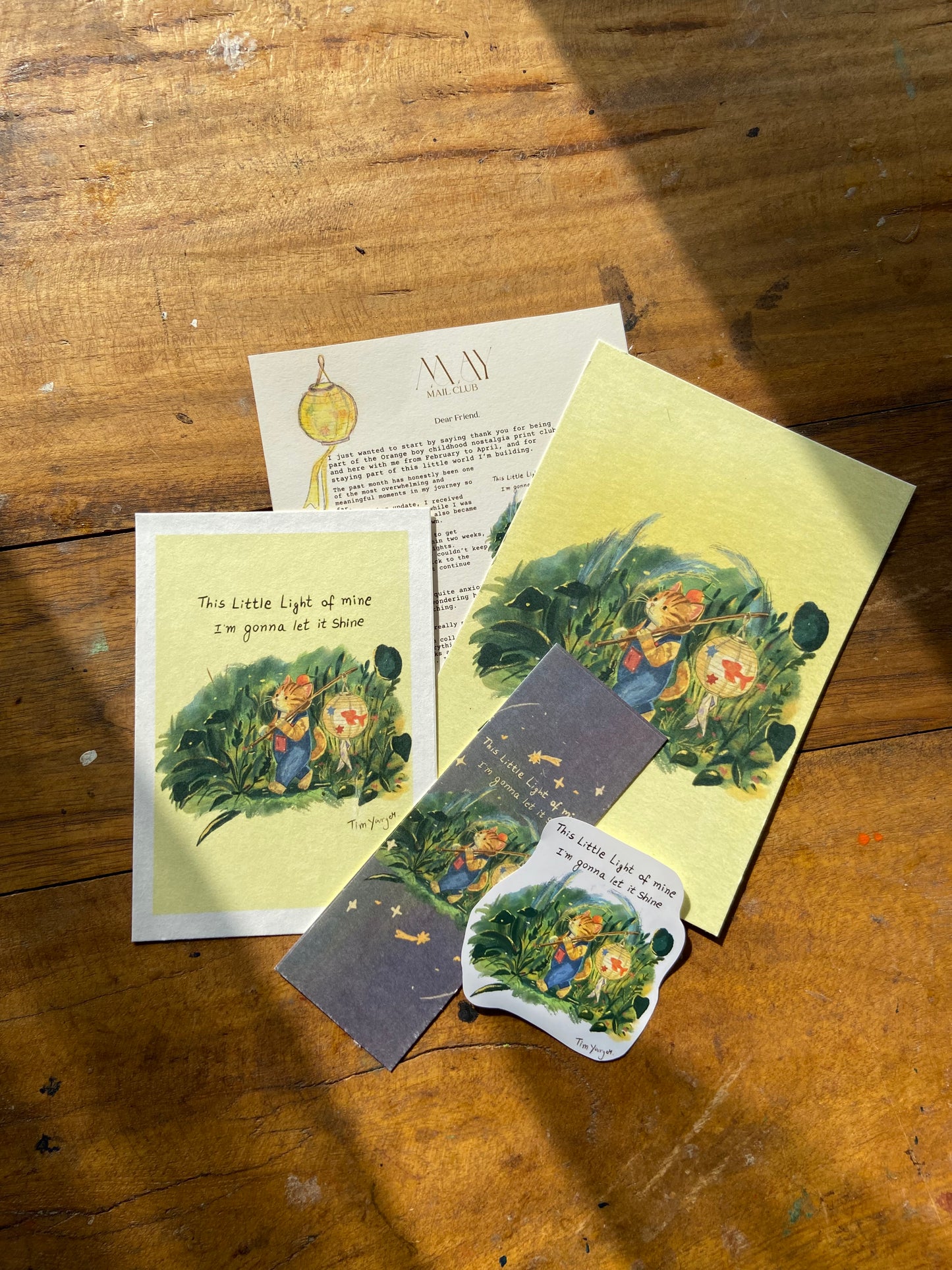 MAY PRINT - This light of mine I’ll let it shine