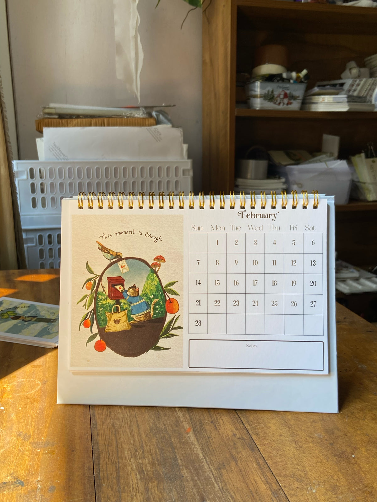 2027 childhood nostalgia table calendar Pre order