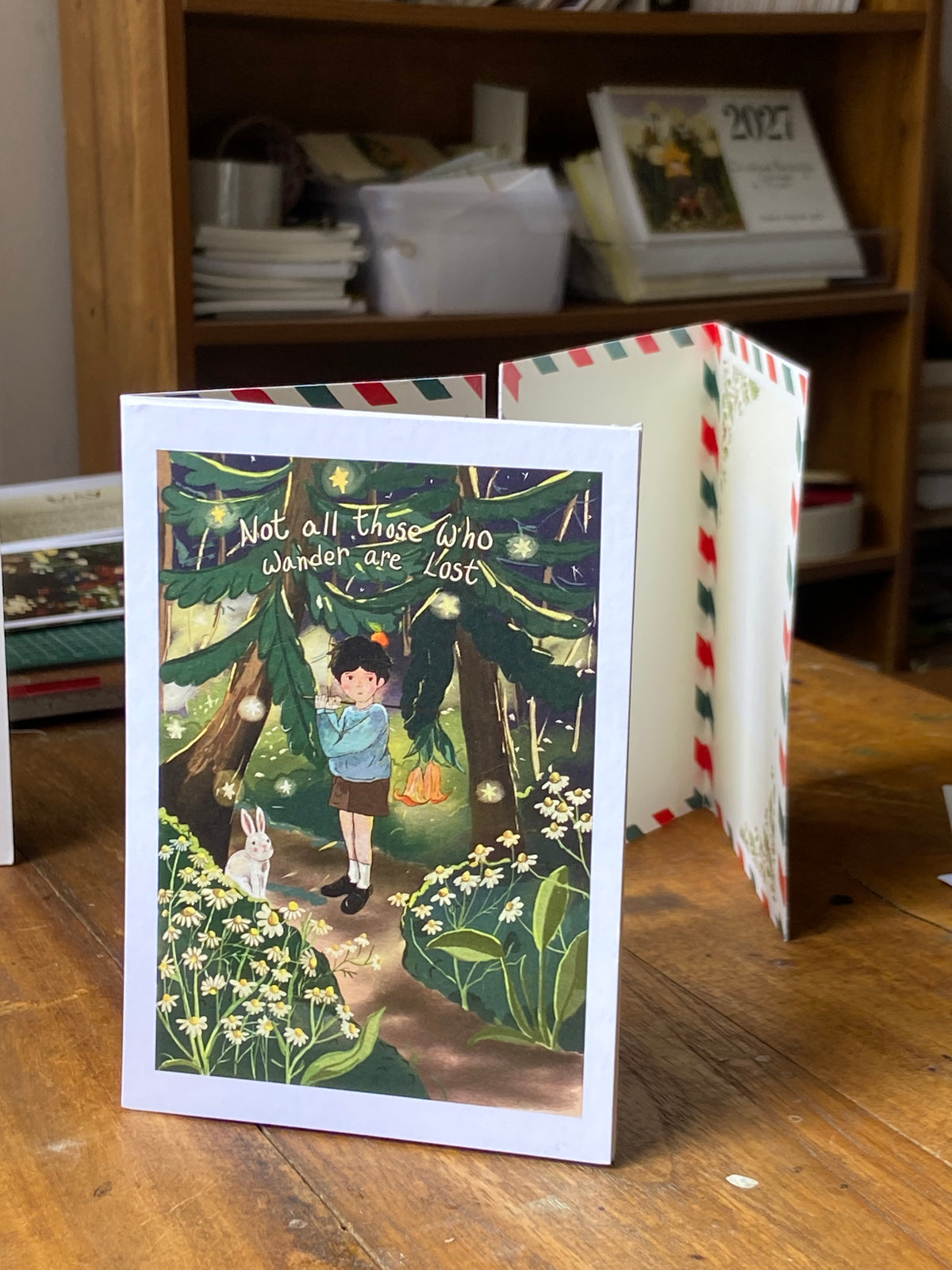 Whimsical friend Greeting card