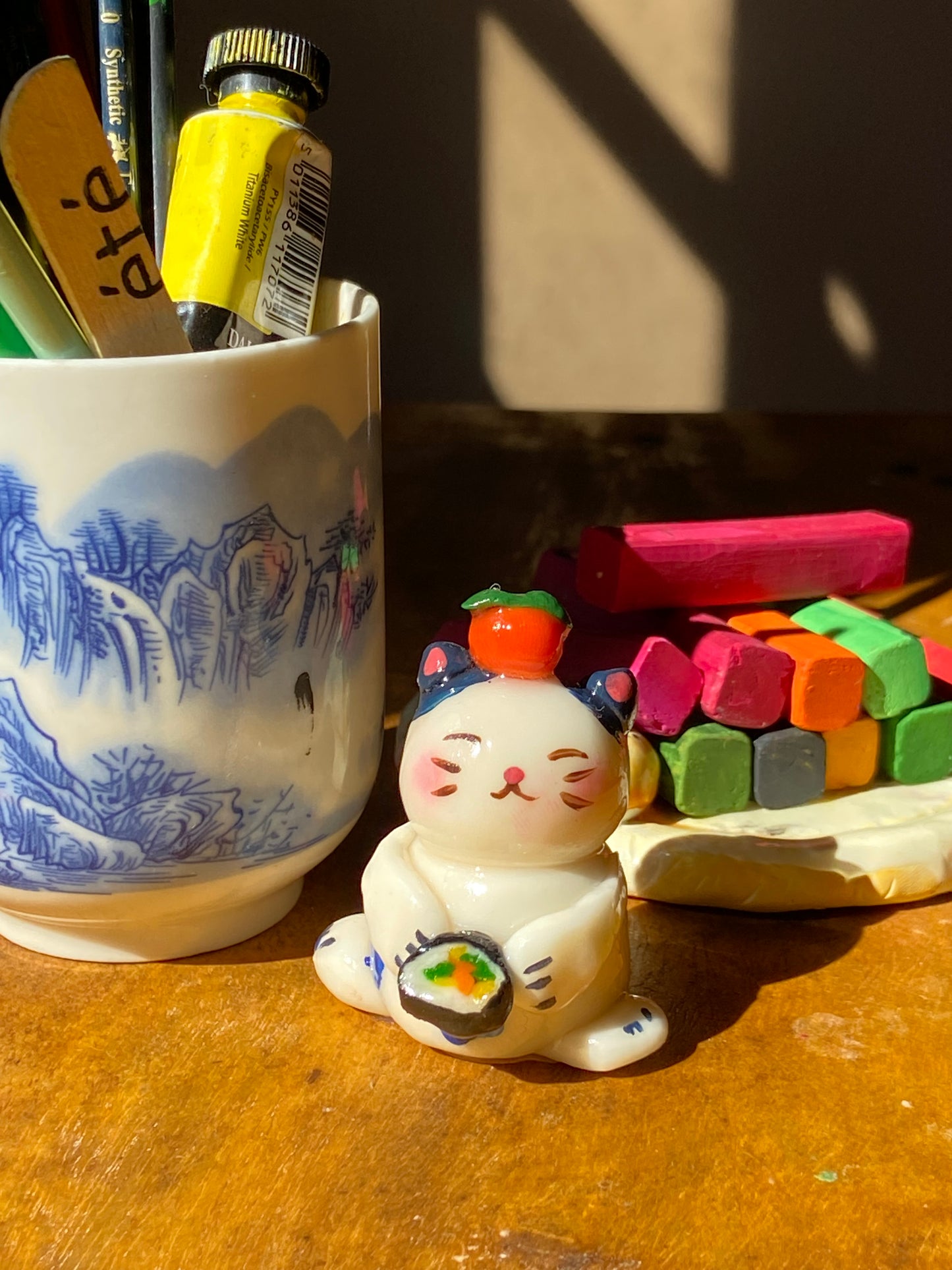 Timmy’s Table friend ( Cat with Kimbap)