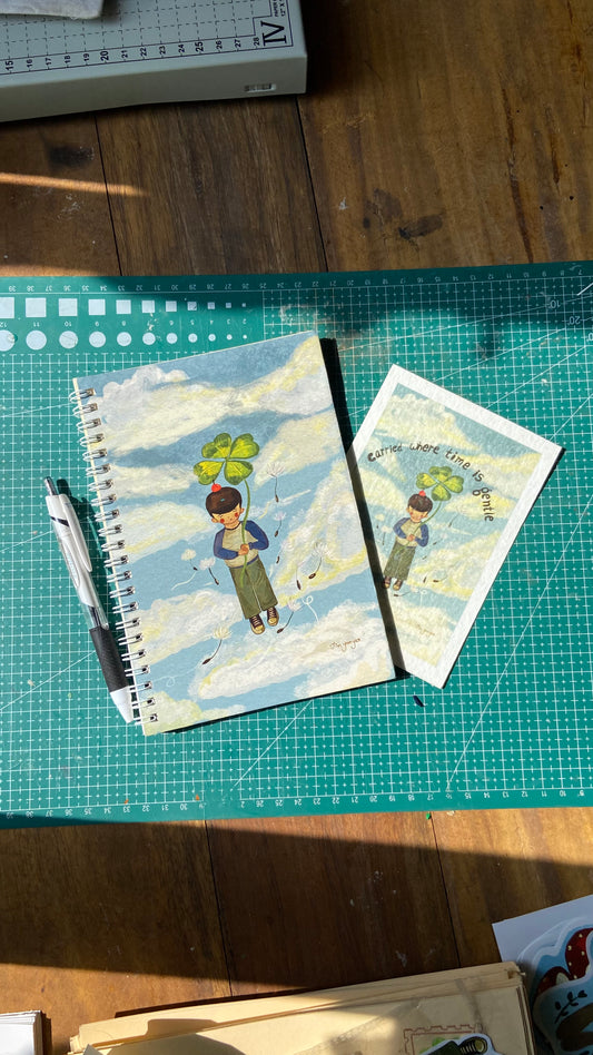 Little Orange boy notebook
