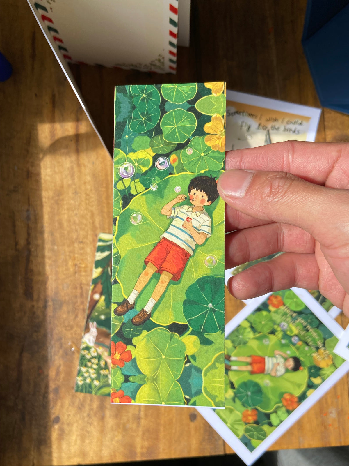 Whimsy forest & Orange boy  Bookmarks