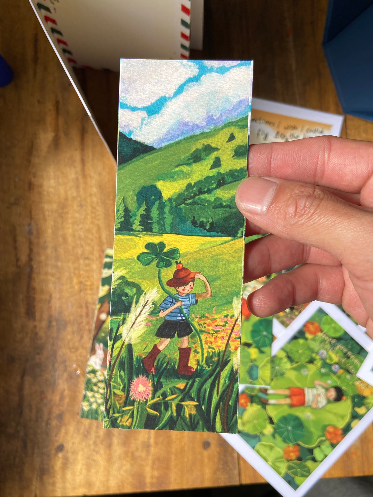 Whimsy forest & Orange boy  Bookmarks
