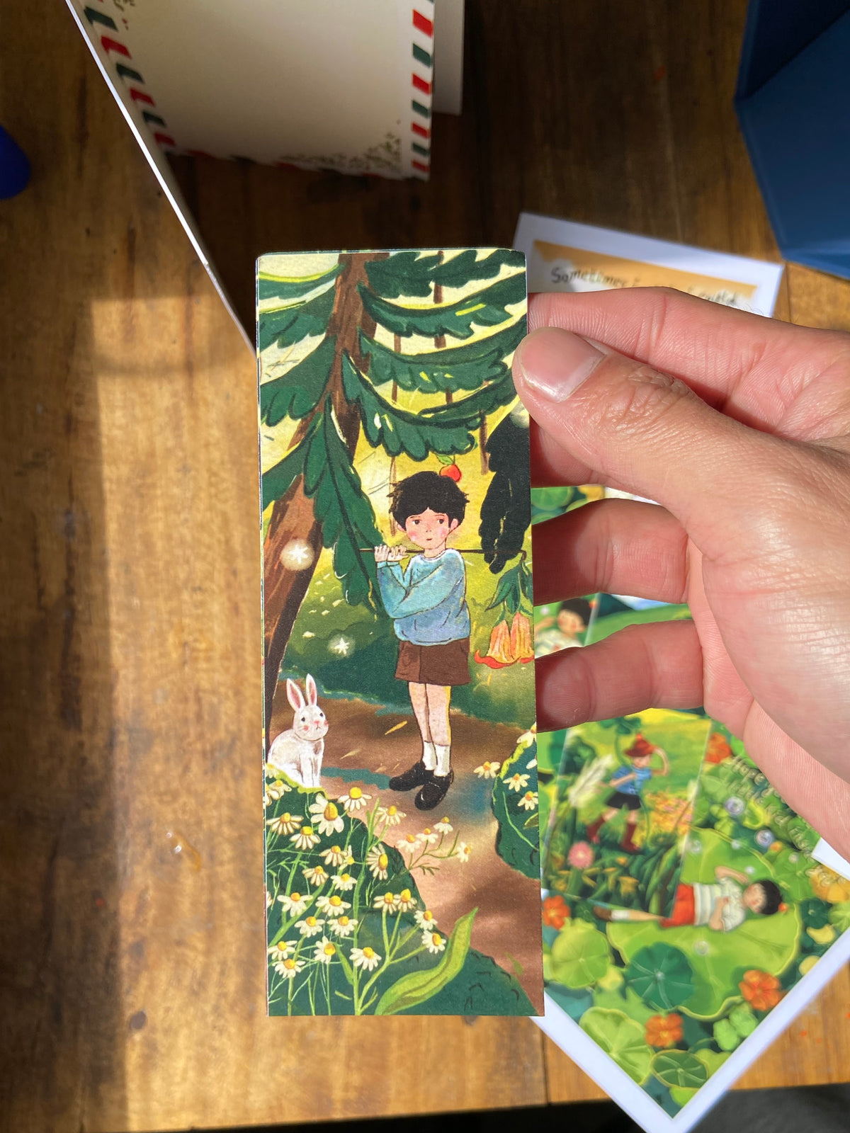 Whimsy forest & Orange boy  Bookmarks