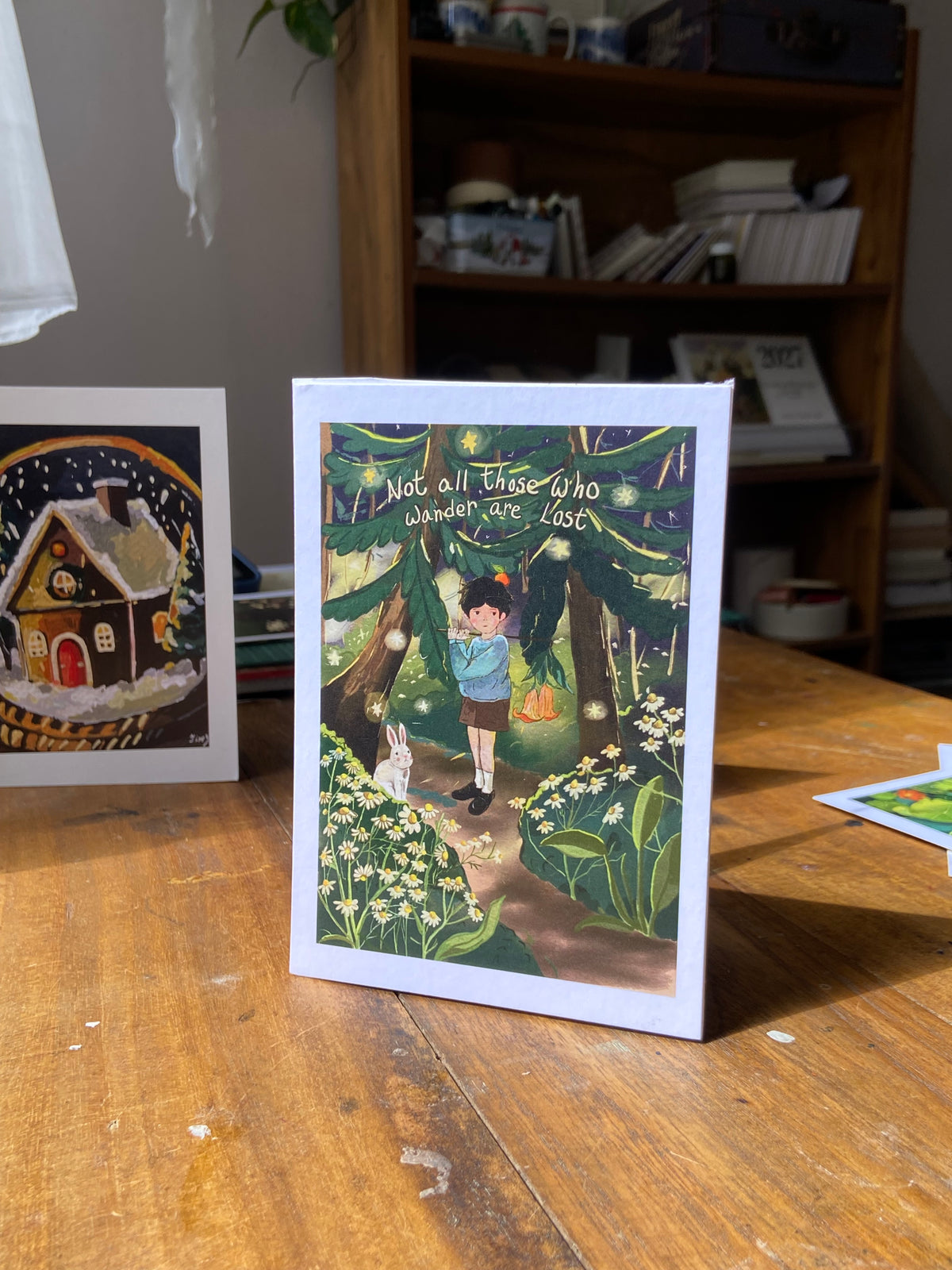 Whimsical friend Greeting card