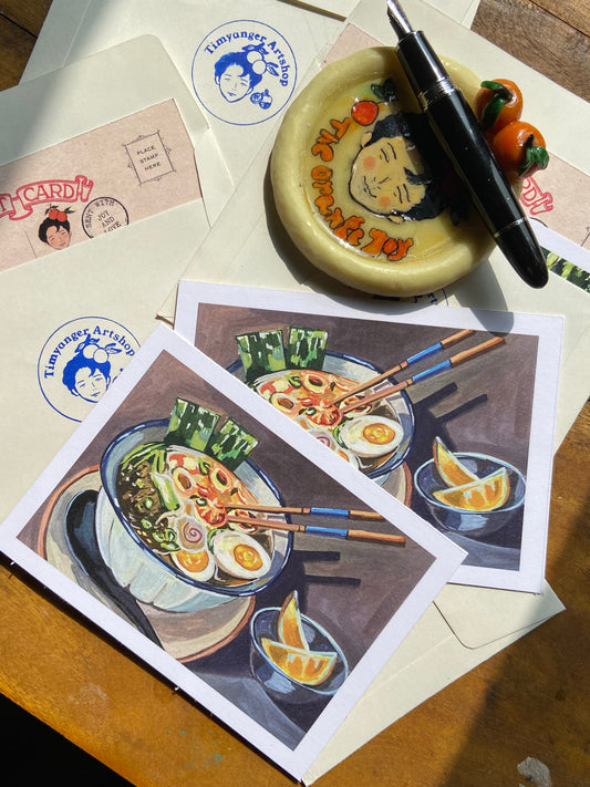 Bowl of Ramen postcards