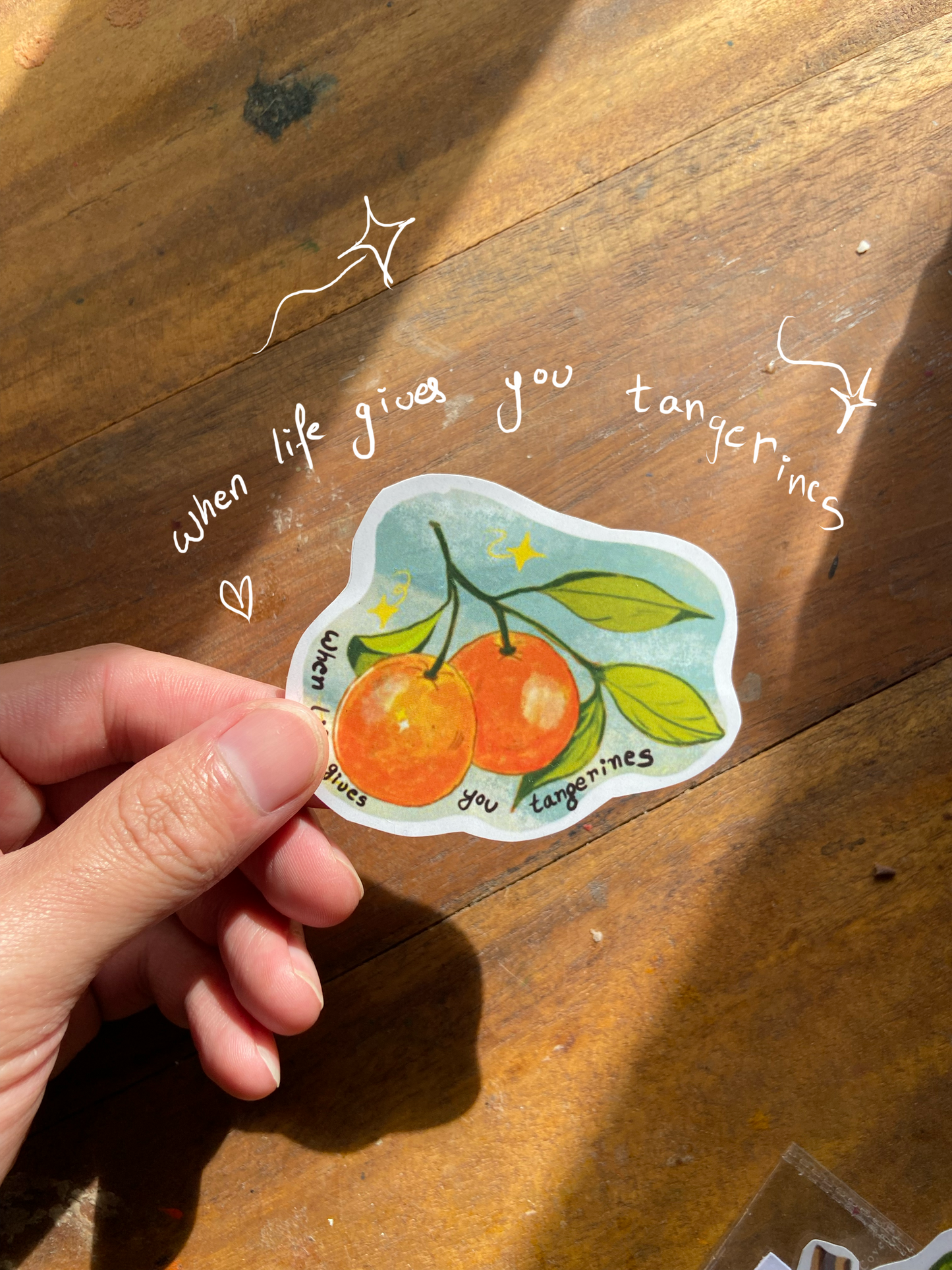 Orange boy sticker pack