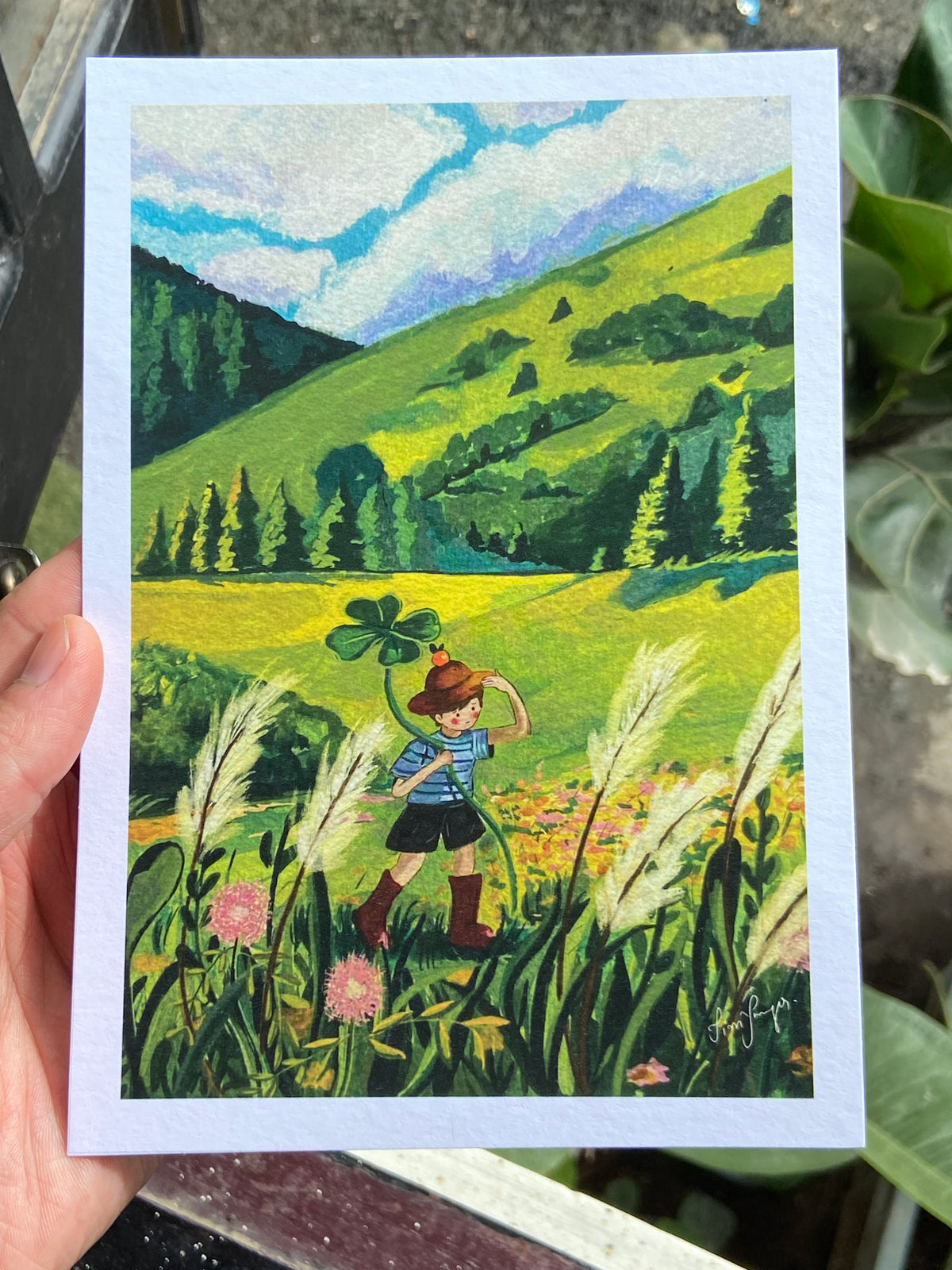 Lost but hopeful 5x7 print