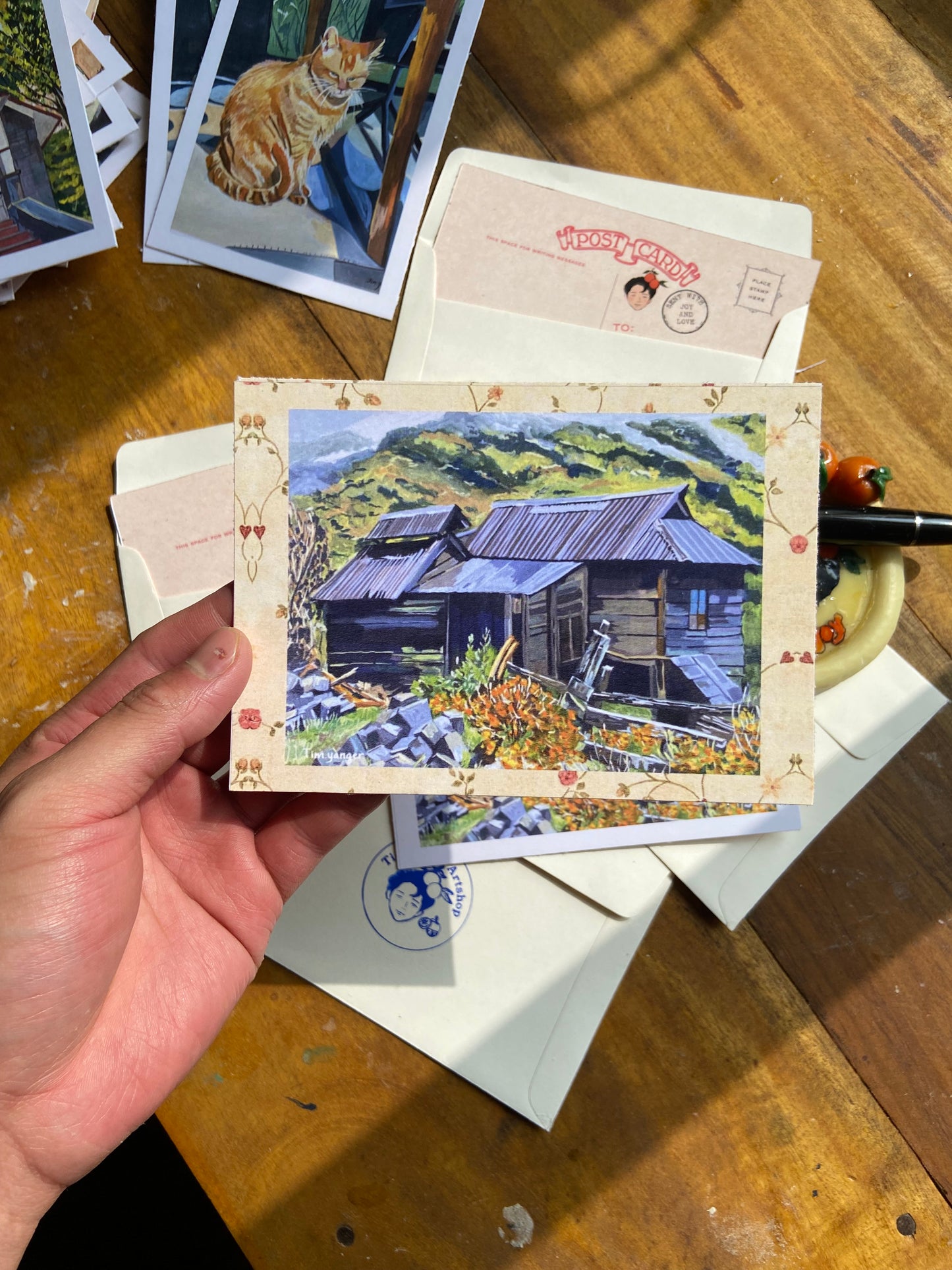 Old House at Dzulikie Postcards