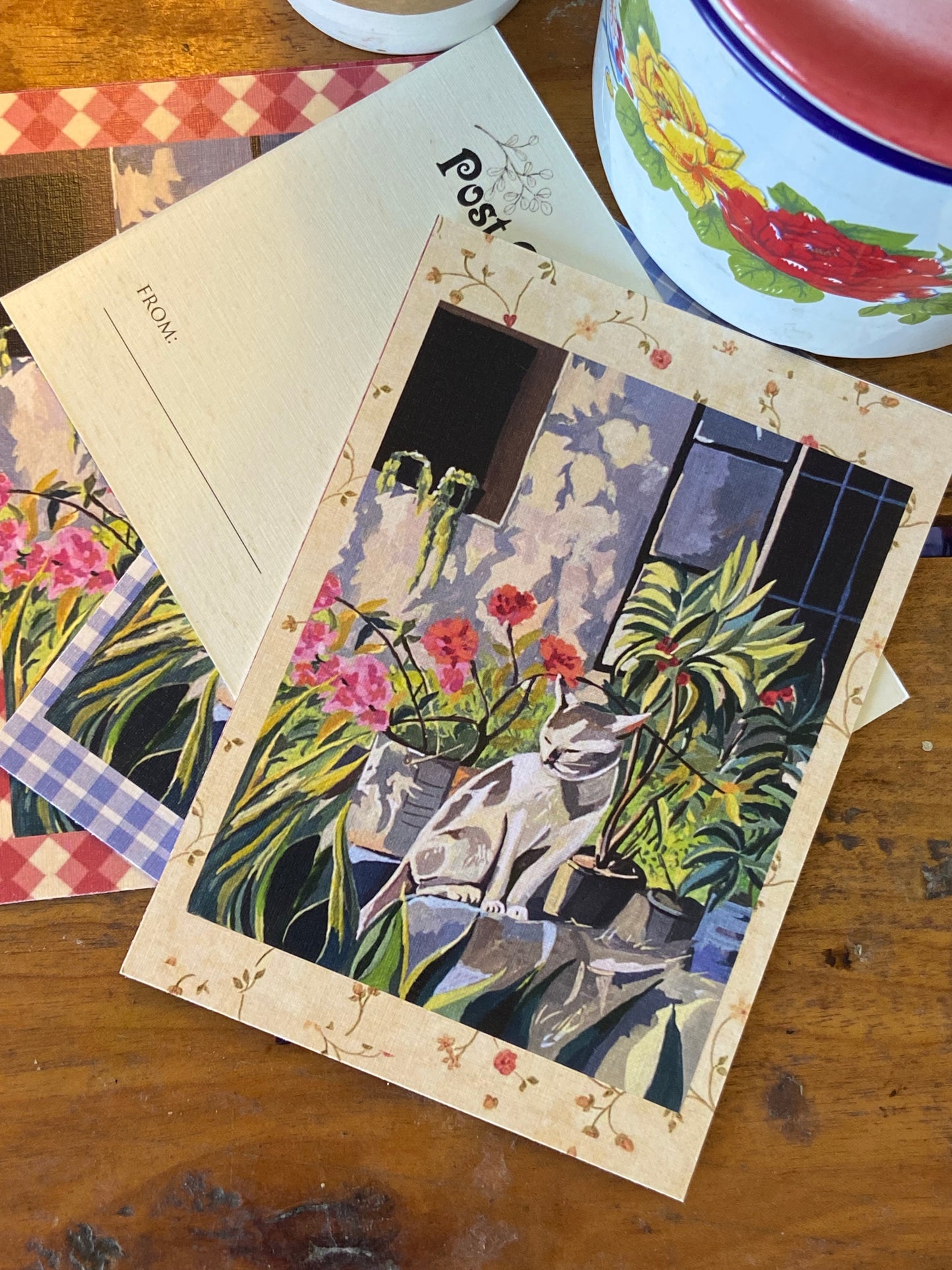 Ichiro hometown Cat Postcards