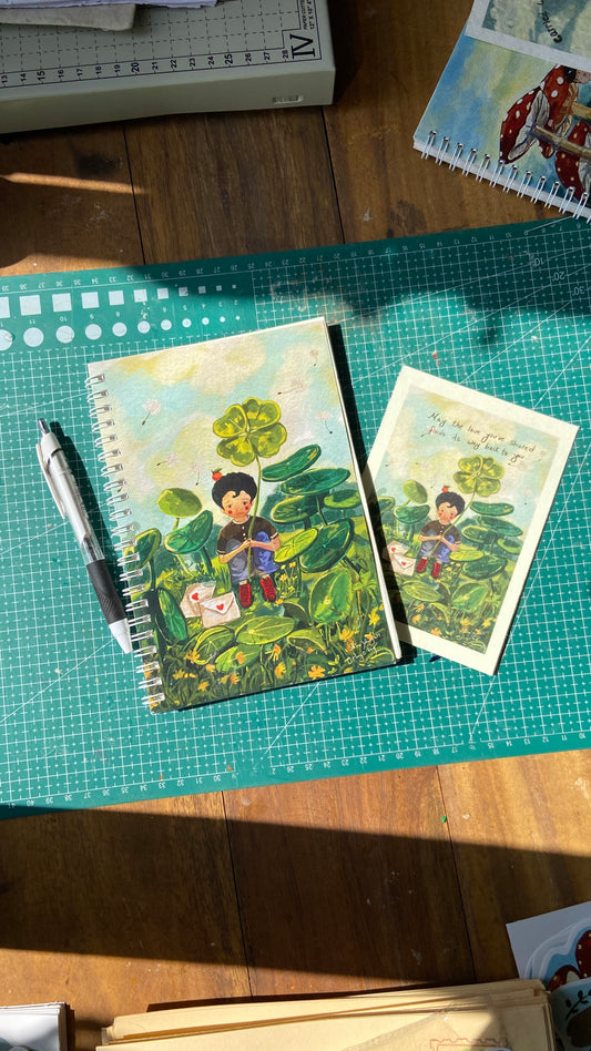 Wanderer Orange boy notebook