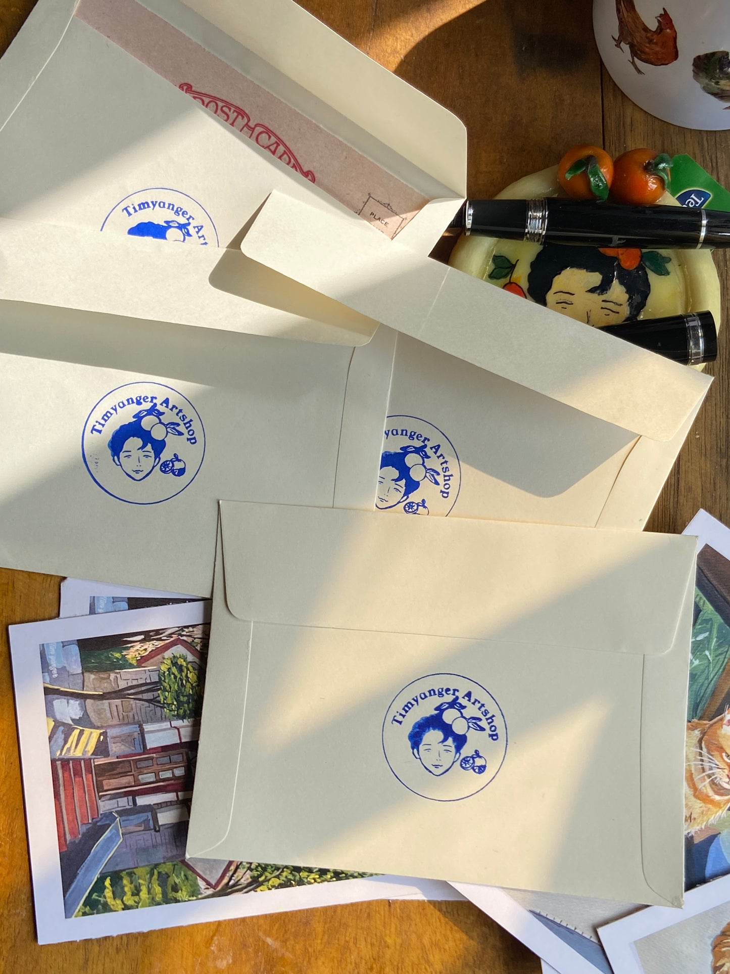 Timmy’s Postcards Envelope pack of 4