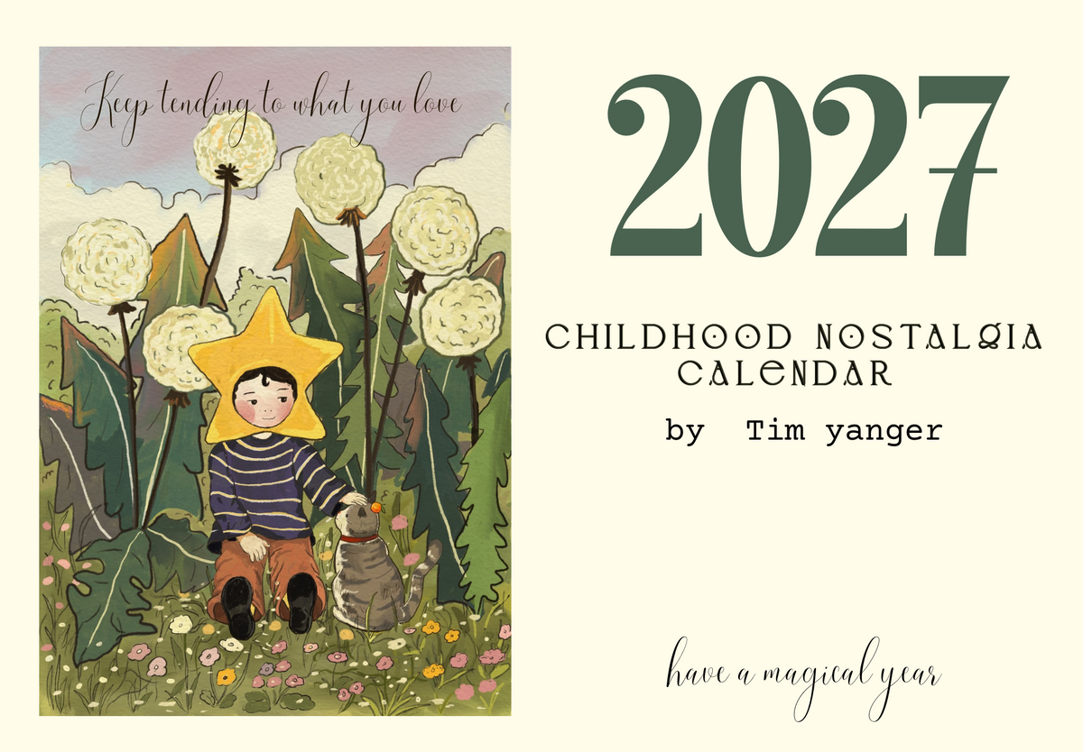 Pre order 2027 childhood nostalgia calendar ; Oct 24th 6pm IST