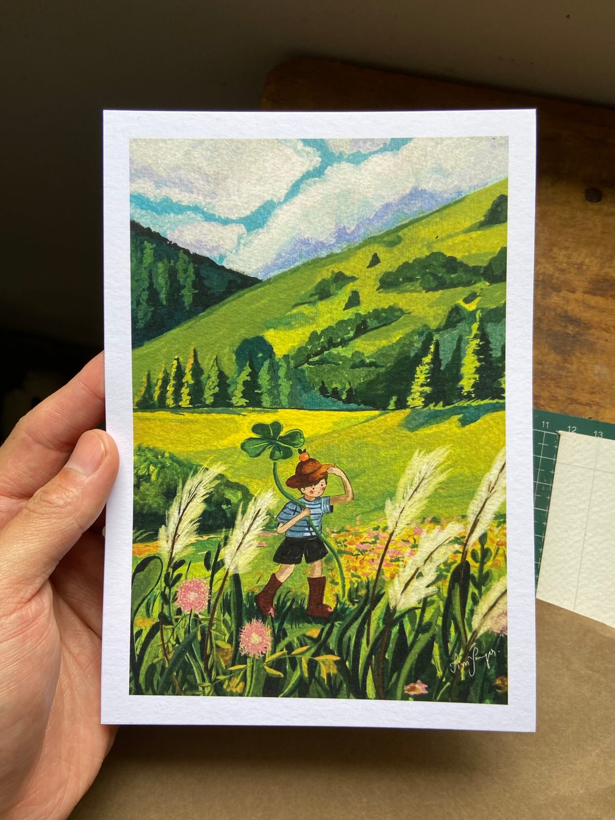 Lost but hopeful 5x7 print