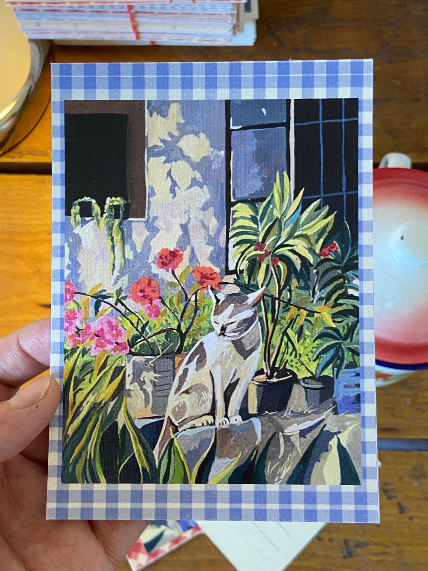 Ichiro hometown Cat Postcards