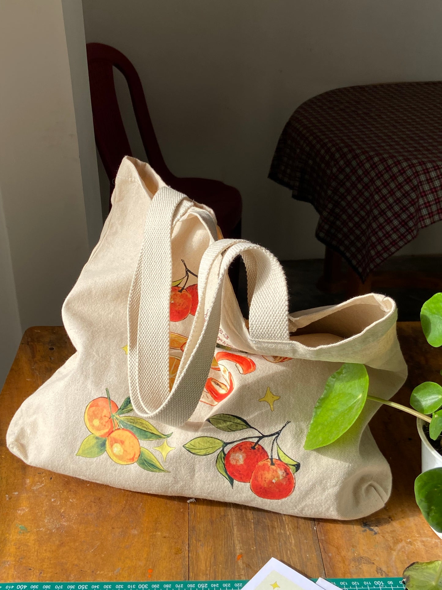 The orange boy Tote bag