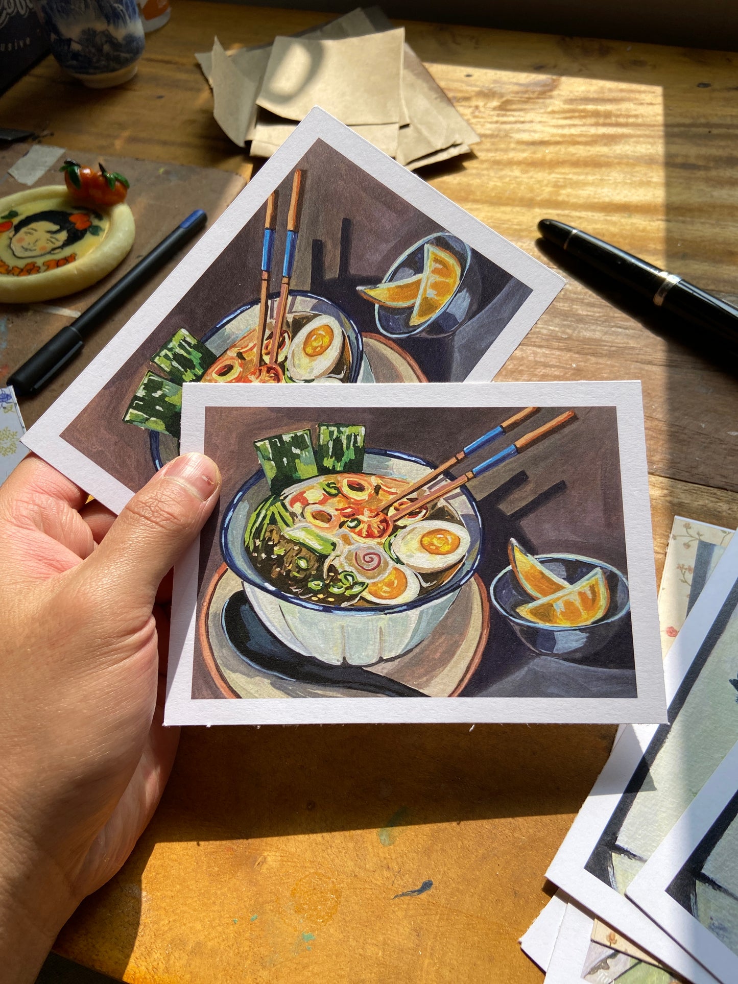 Bowl of Ramen postcards