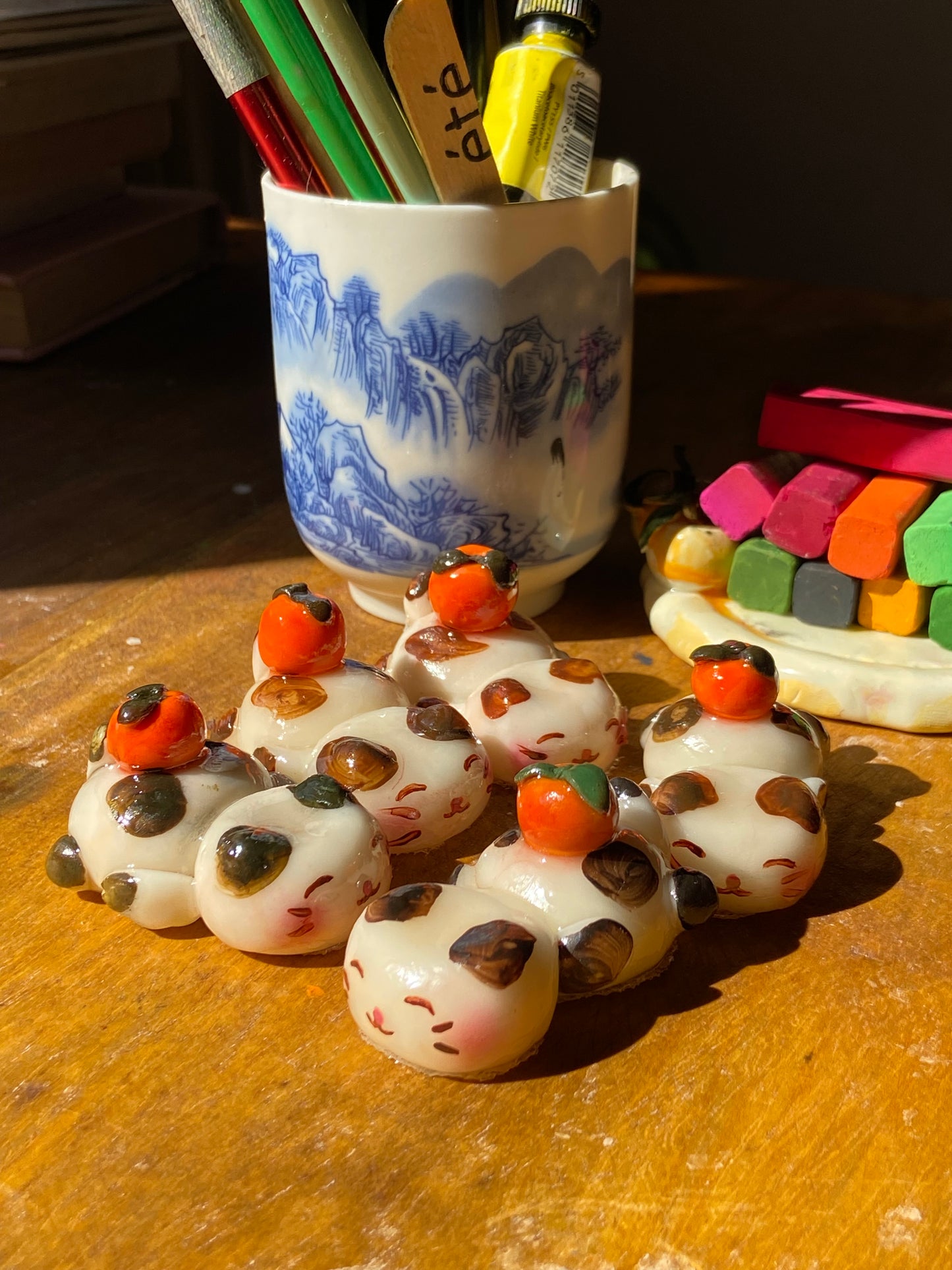 Timmy’s Table friend ( Sleepy Orange cat)