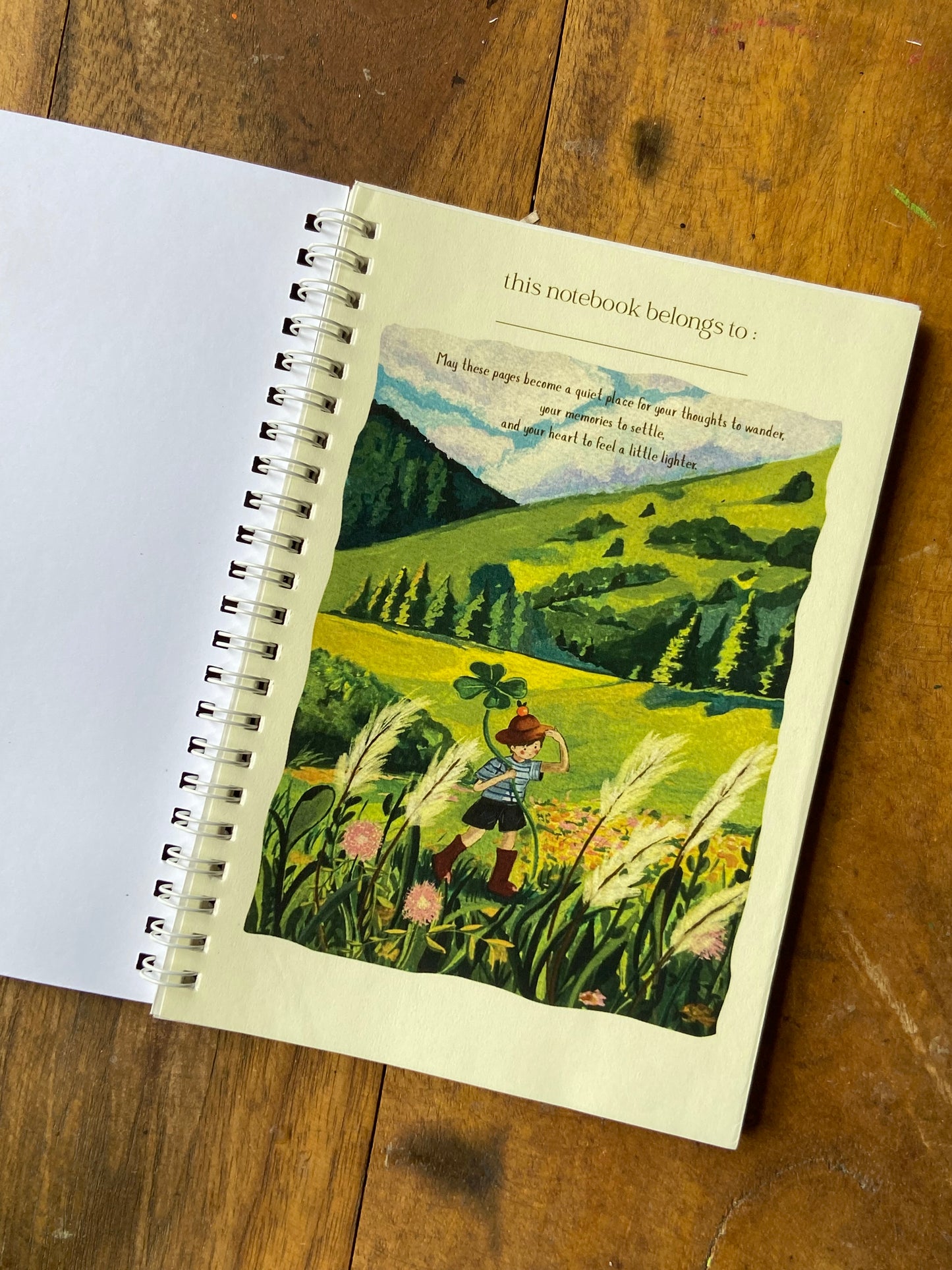 Lost Orange boy notebook Pre order