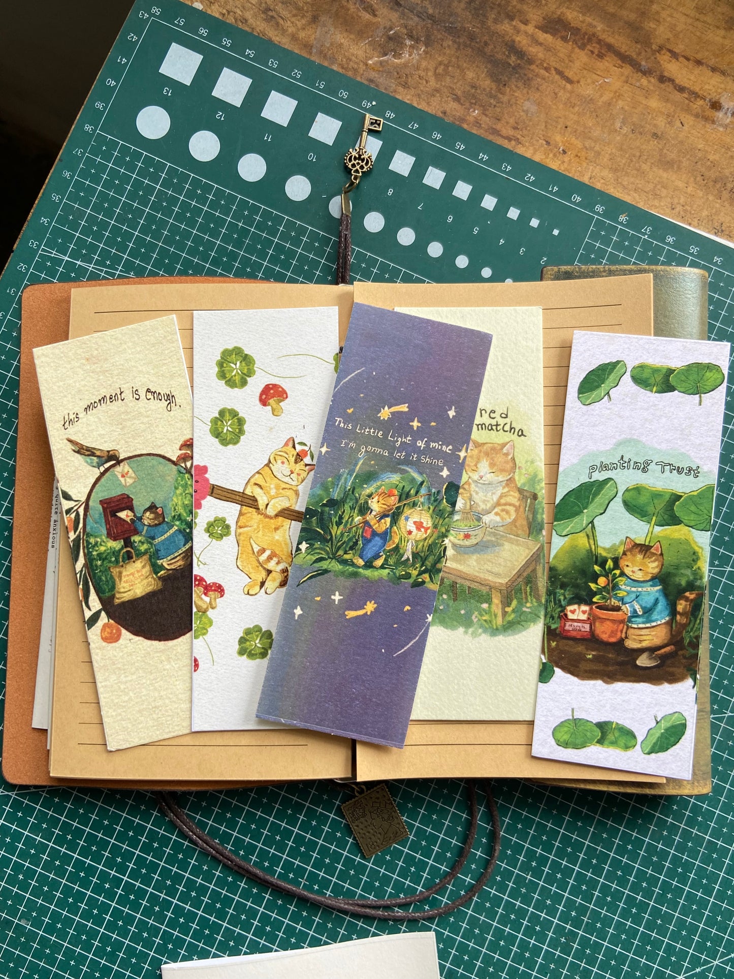 Lost cat Bookmark ( 5 bookmark )