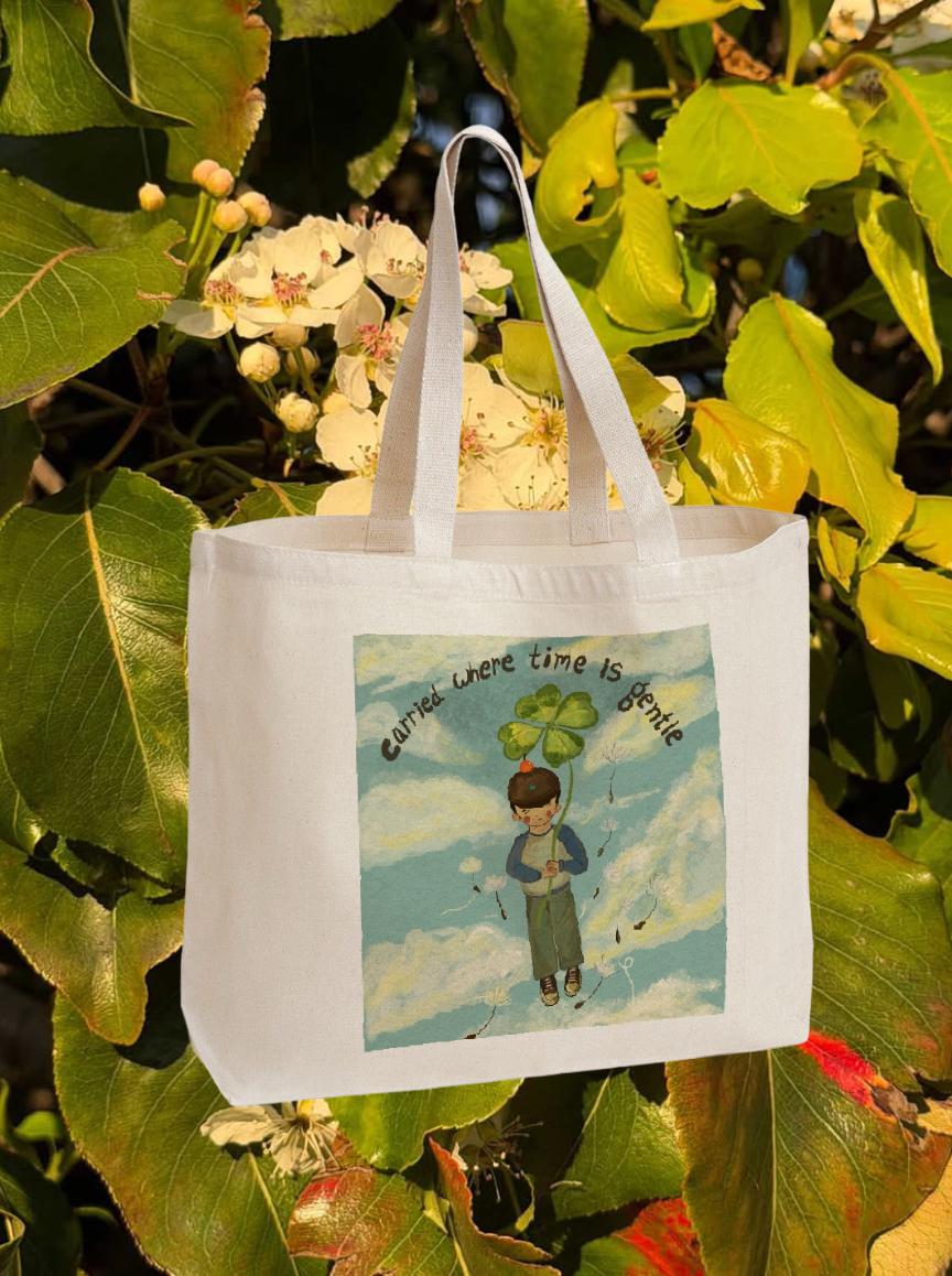 Pre order Little Orange boy tote bag