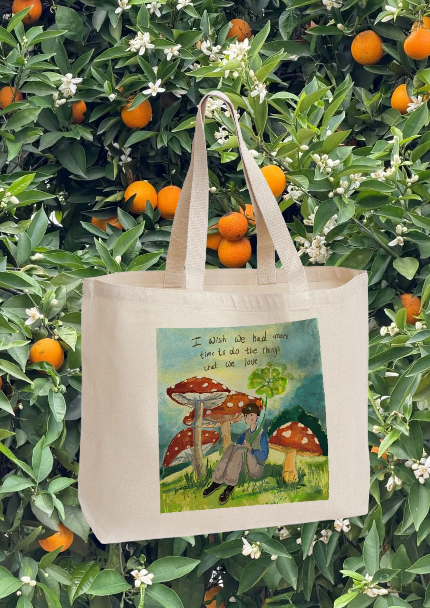 Pre order Keeper Orange boy tote bag