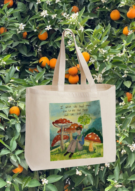 Pre order Keeper Orange boy tote bag