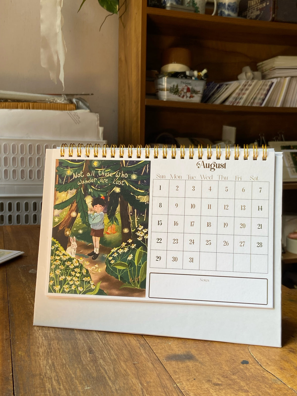 2027 childhood nostalgia table calendar Pre order